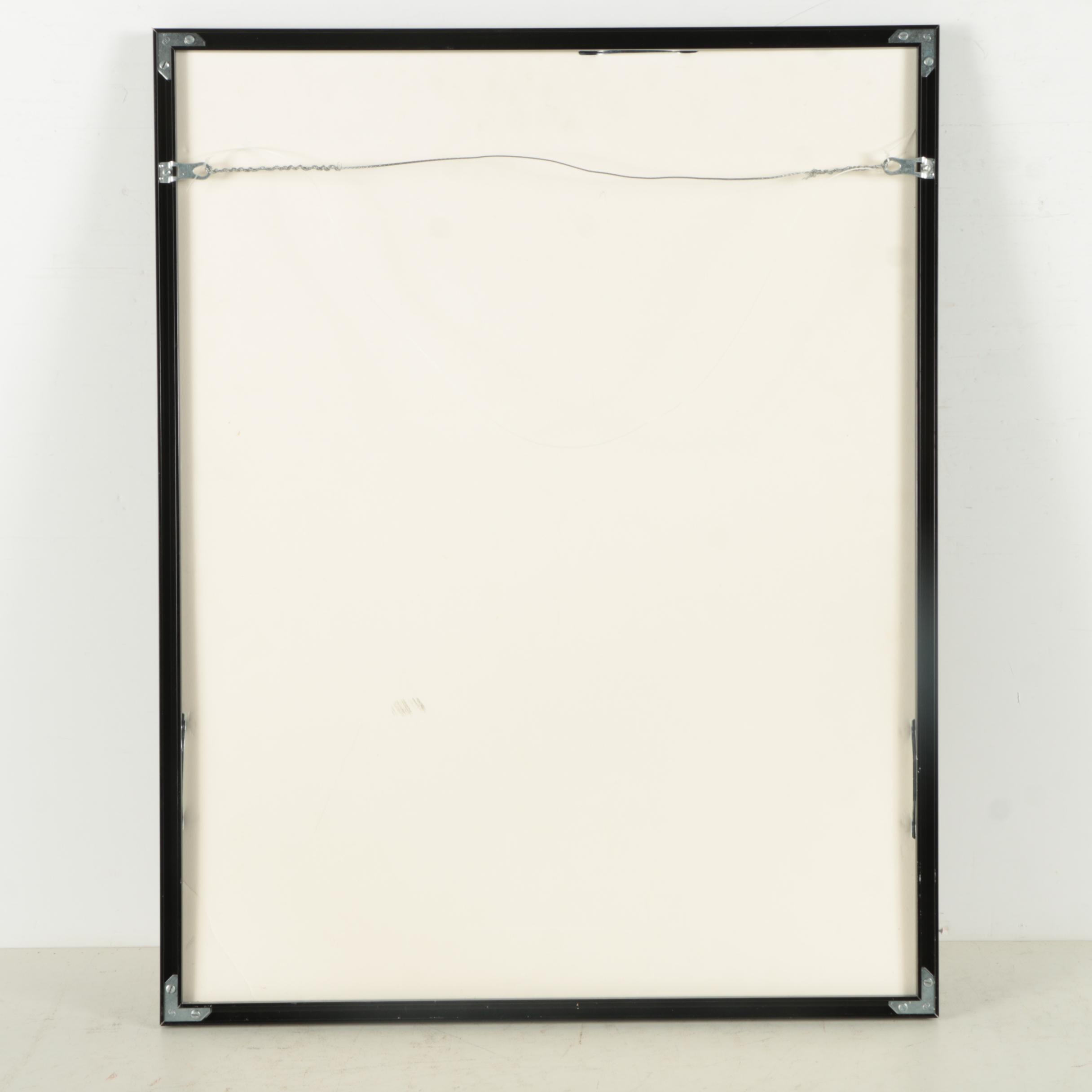 Jane Kelly Morais Mixed Media Collage "Parrots"