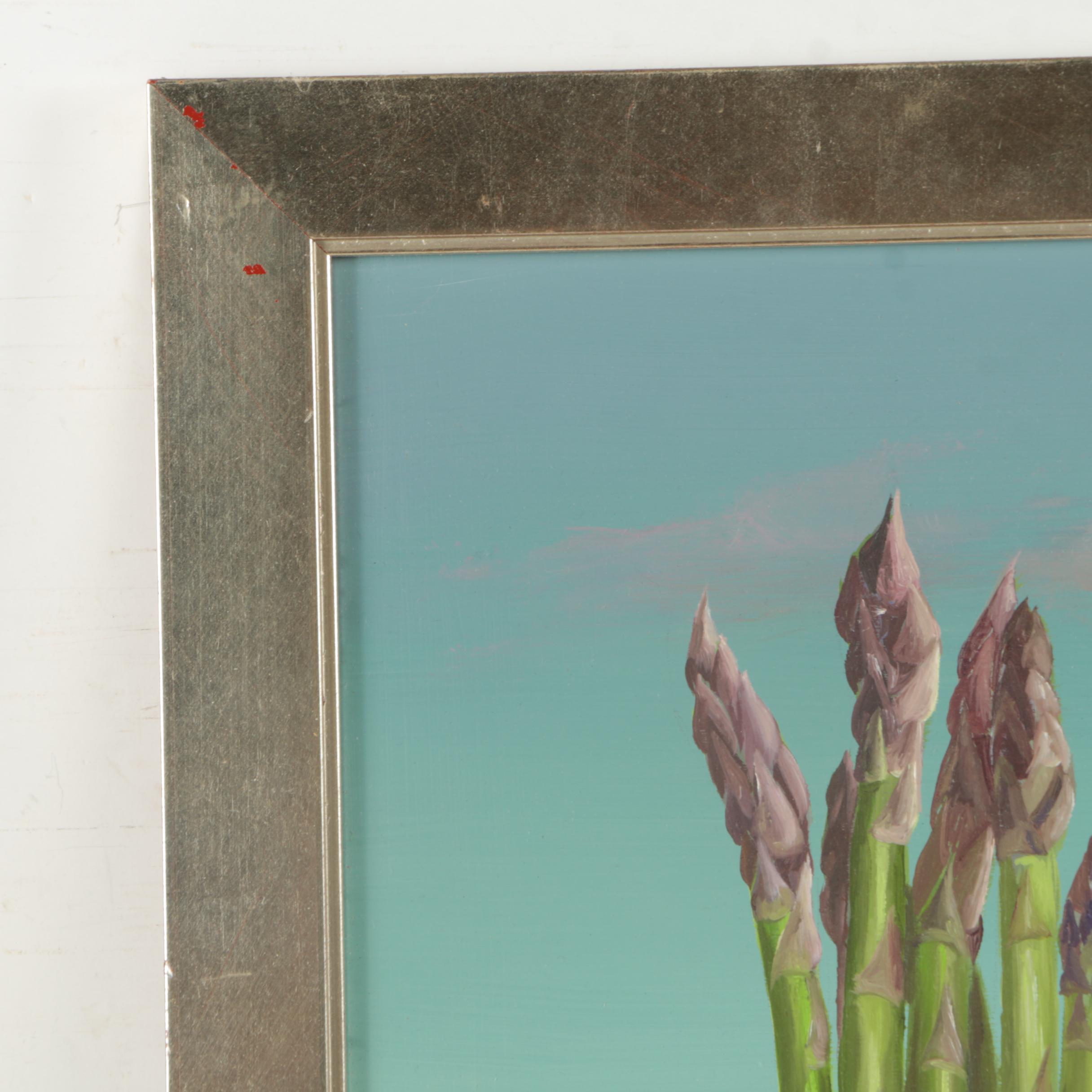 H.E. Kirstel Signed Oil Painting on Board