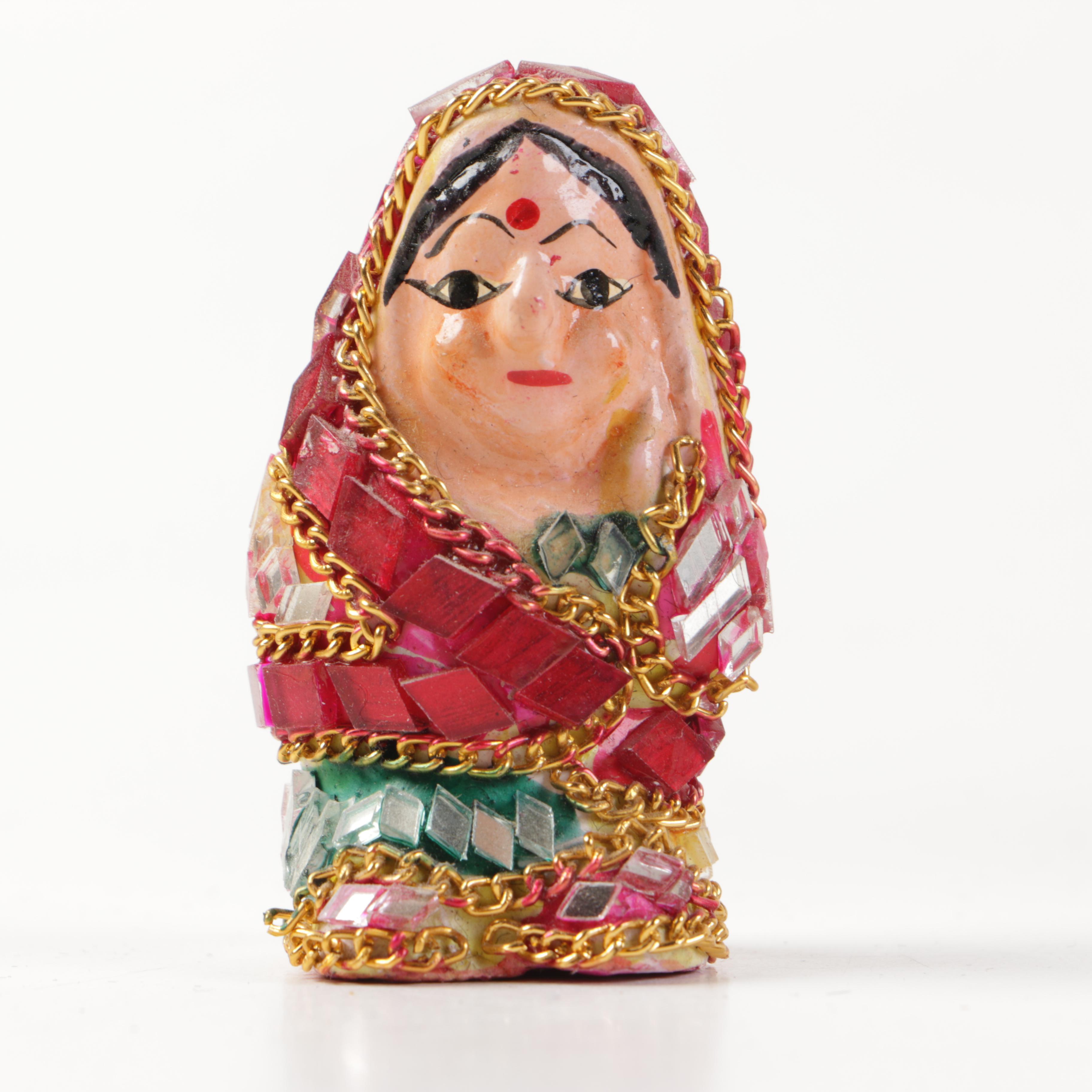 Antique Chinese Dime Store Dolls and Vintage Asian Decor