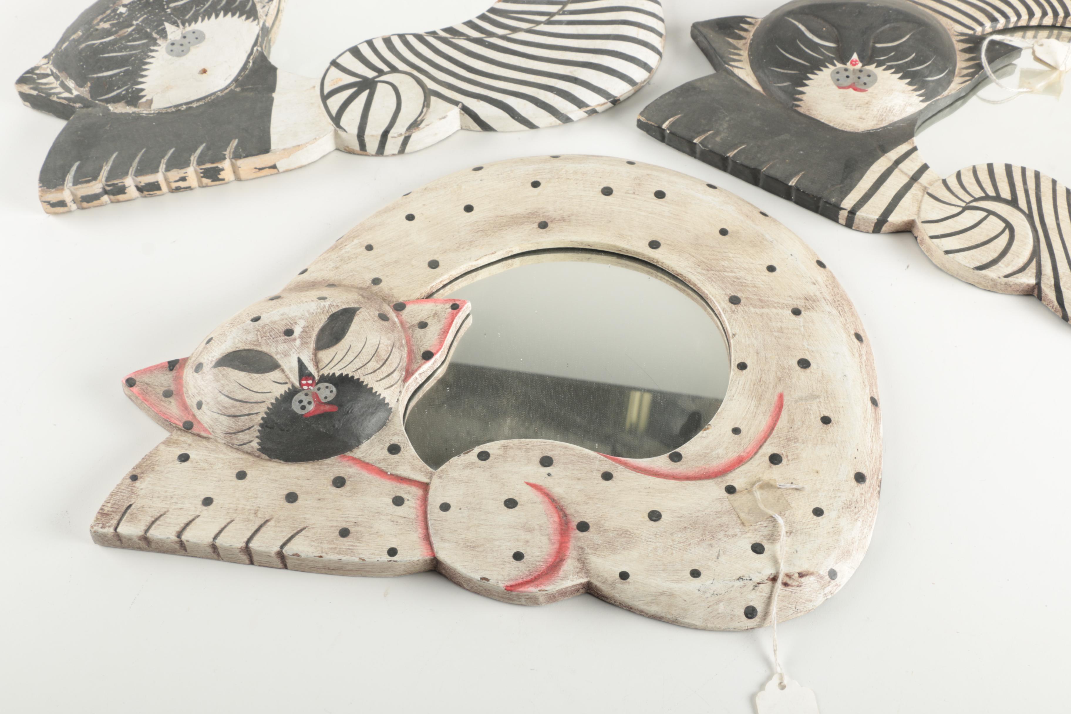 Cat Themed Wall Mirrors