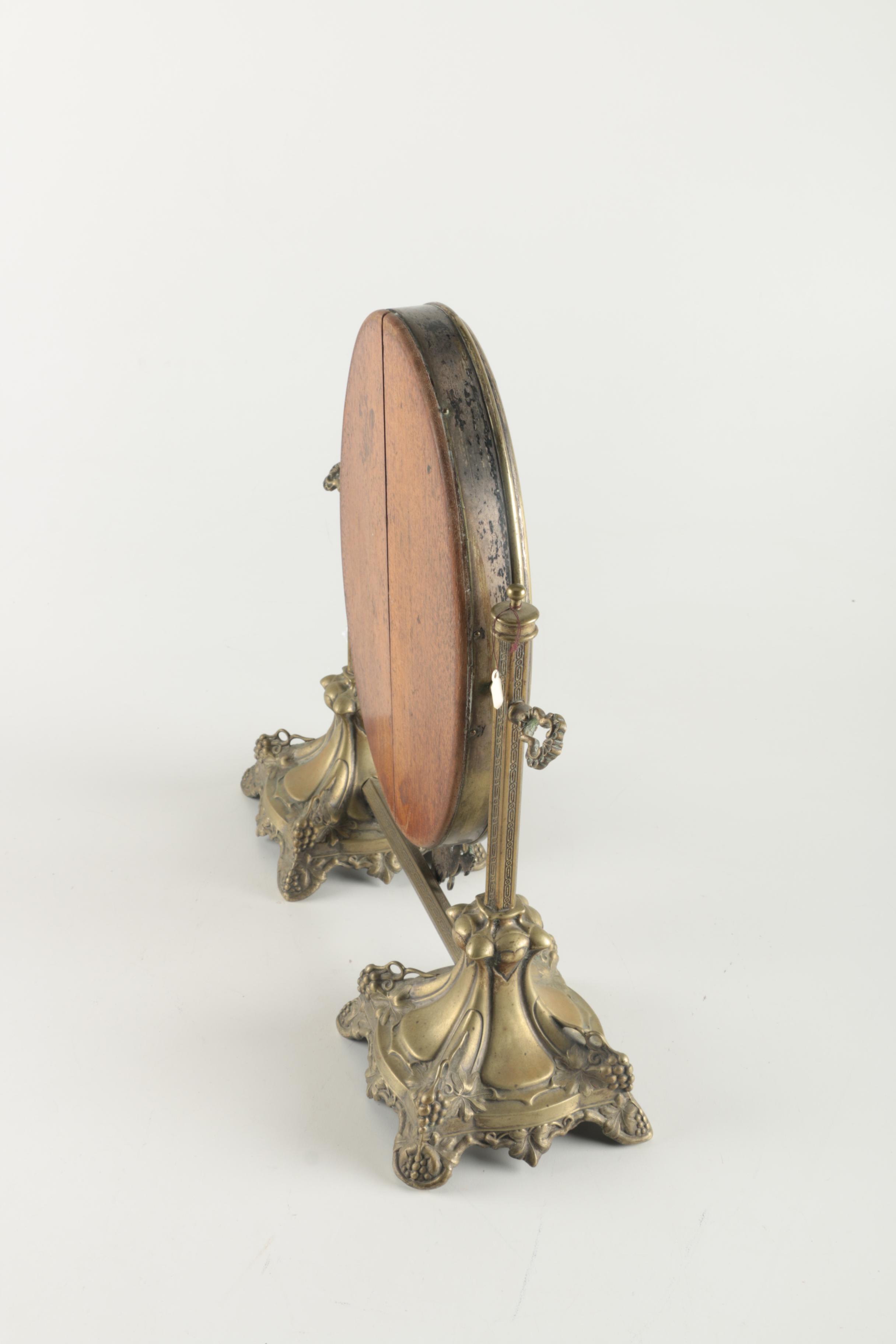Victorian Style Swivel Vanity Mirror