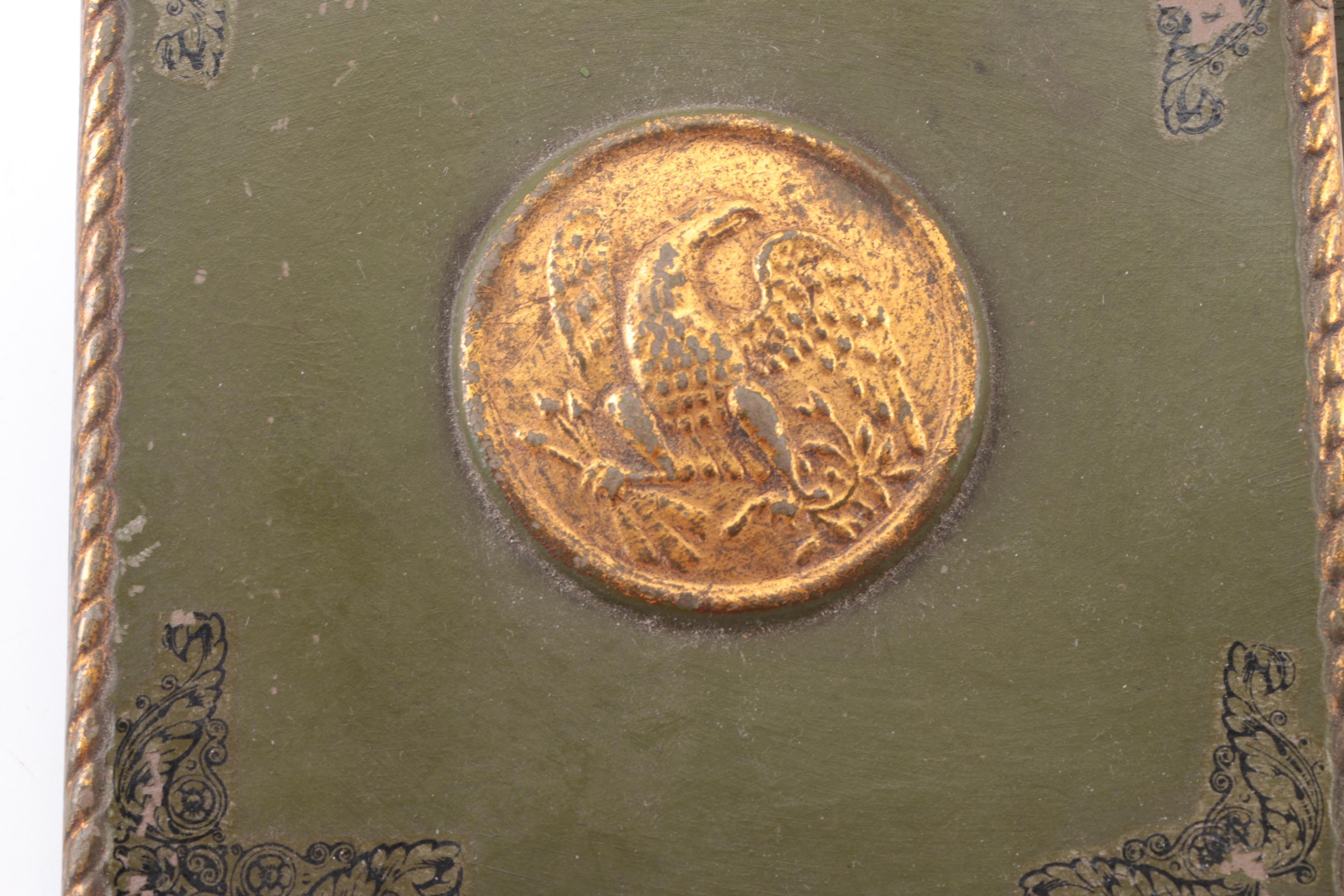 Vintage Wooden Trinket Box