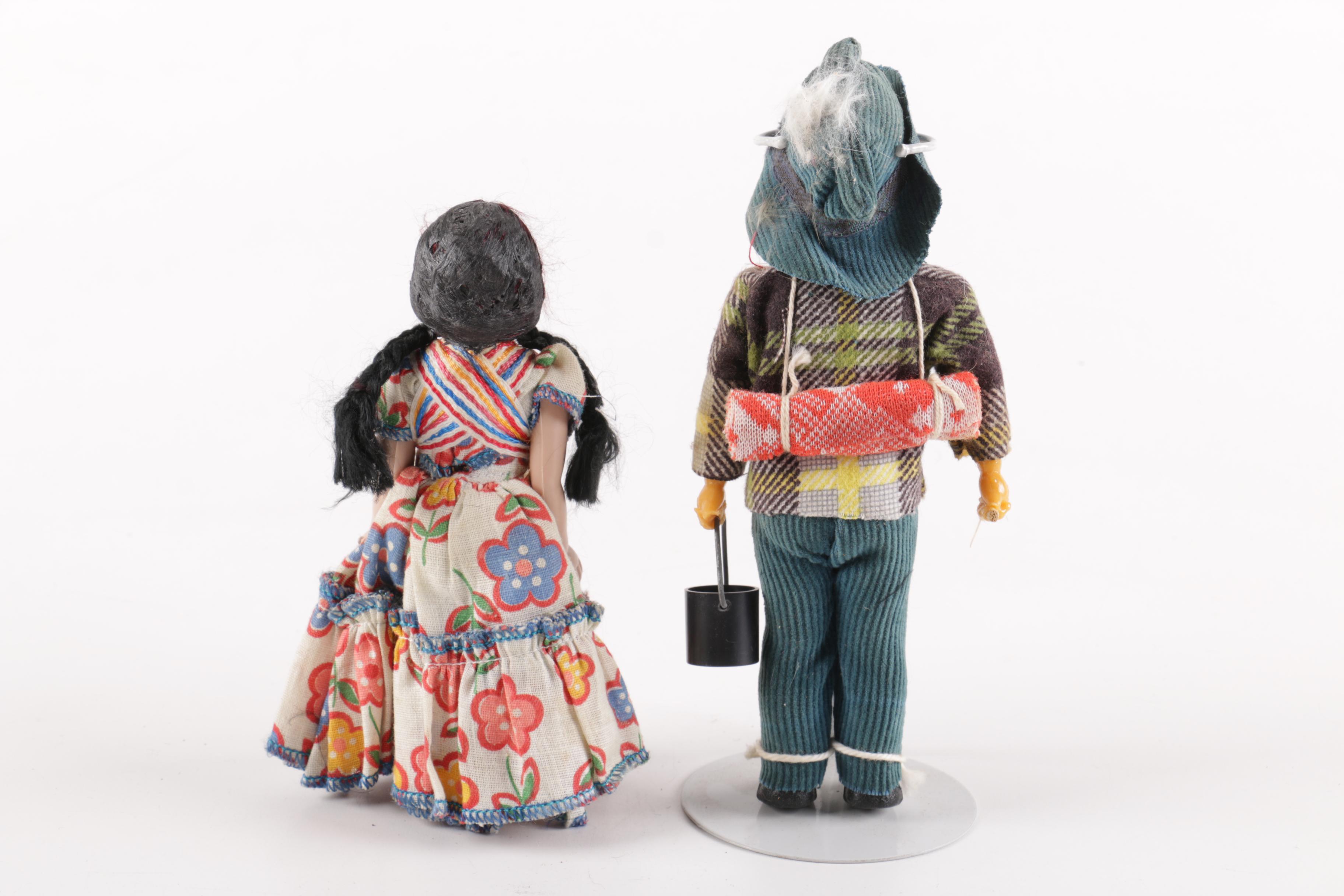 Vintage Cloth and Composite Dolls