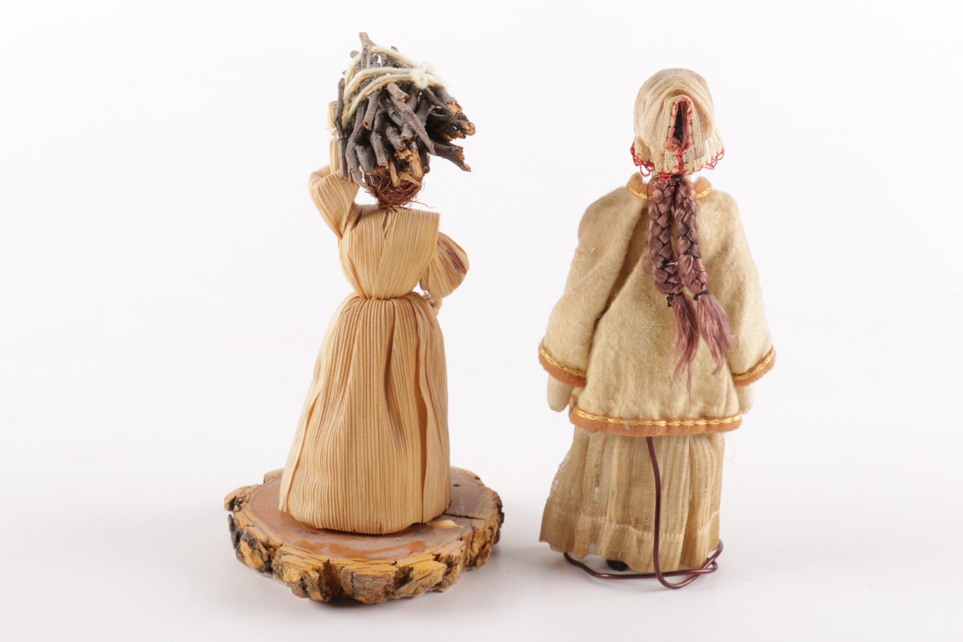 Vintage Cloth and Composite Dolls