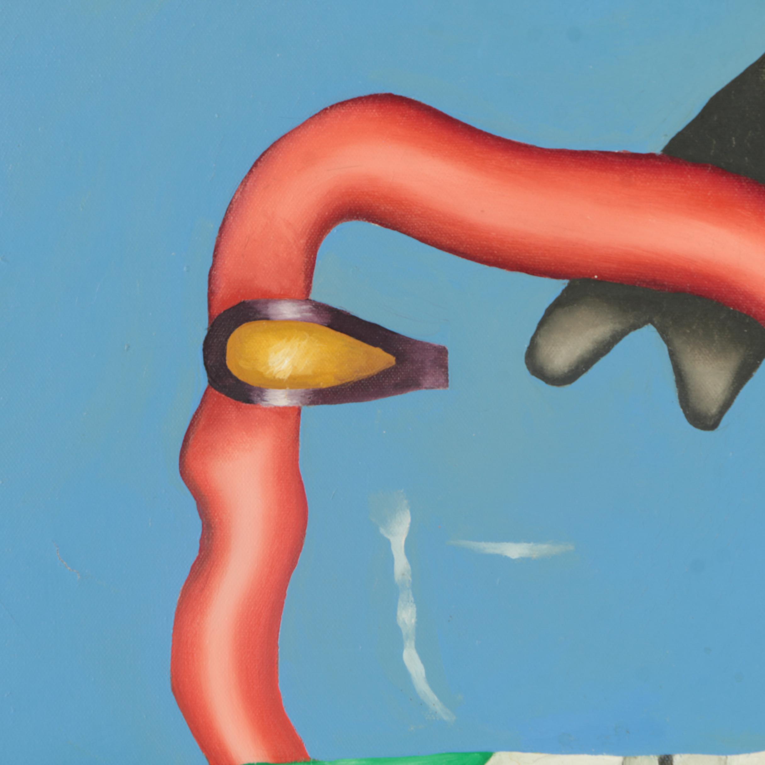 Oil Abstract Painting on Canvas