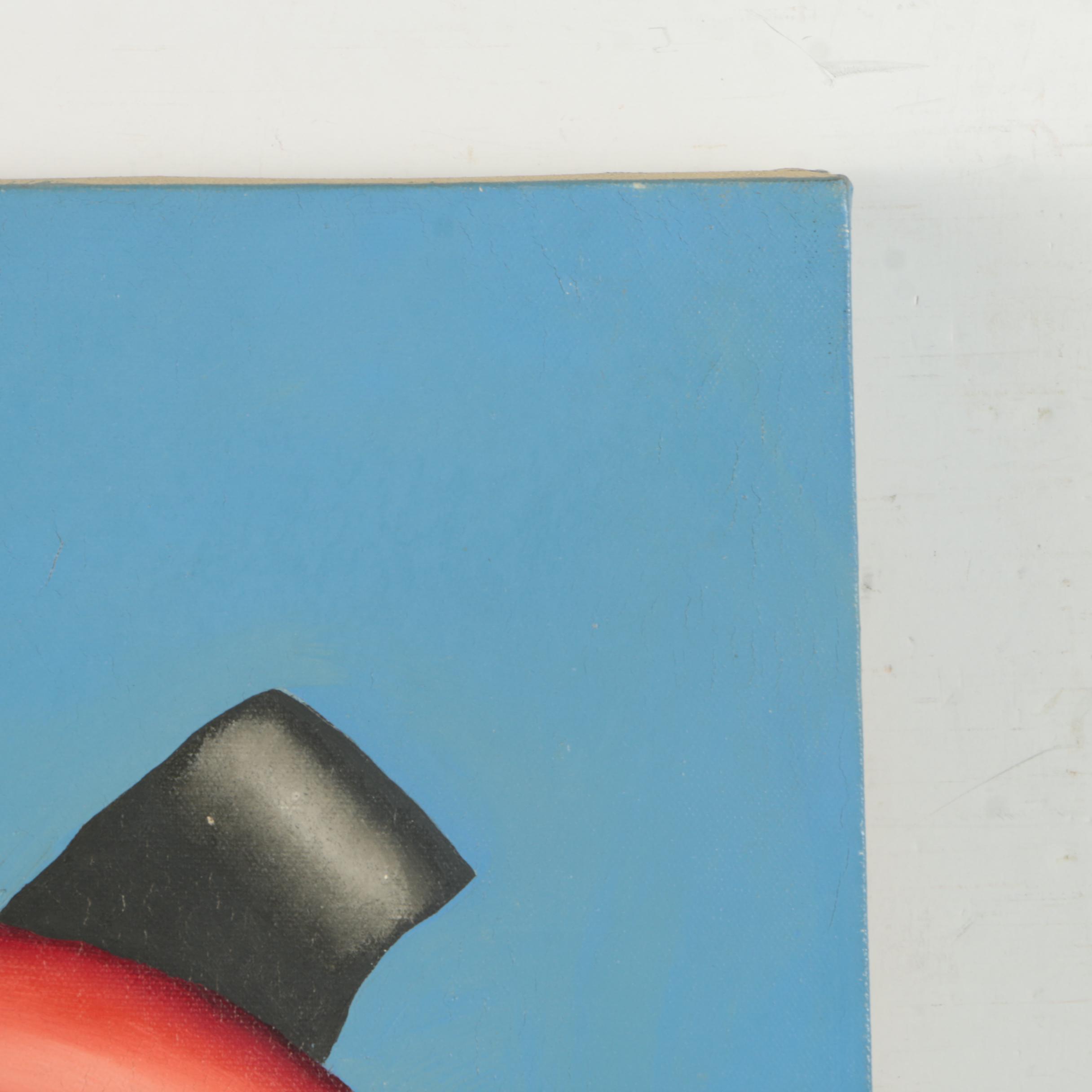 Oil Abstract Painting on Canvas