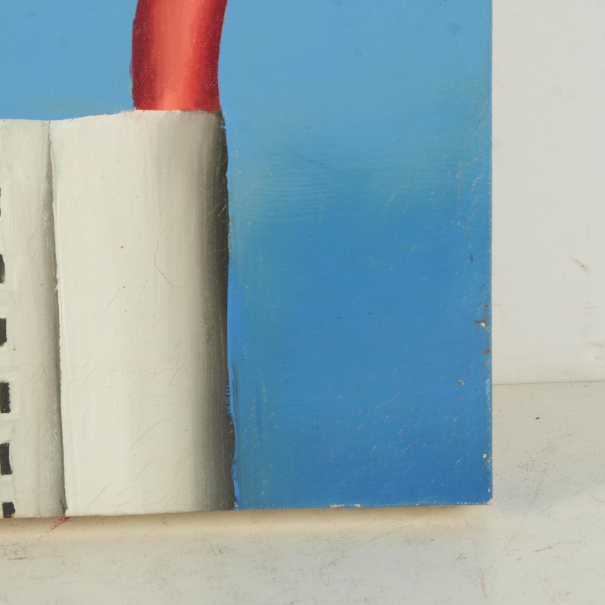 Oil Abstract Painting on Canvas