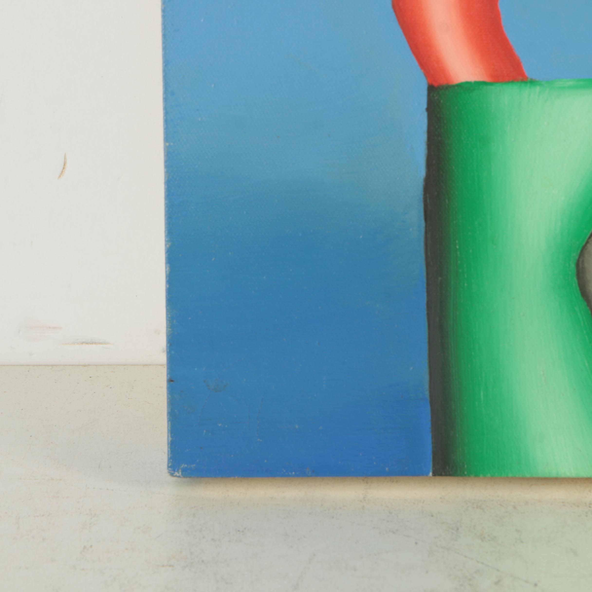 Oil Abstract Painting on Canvas