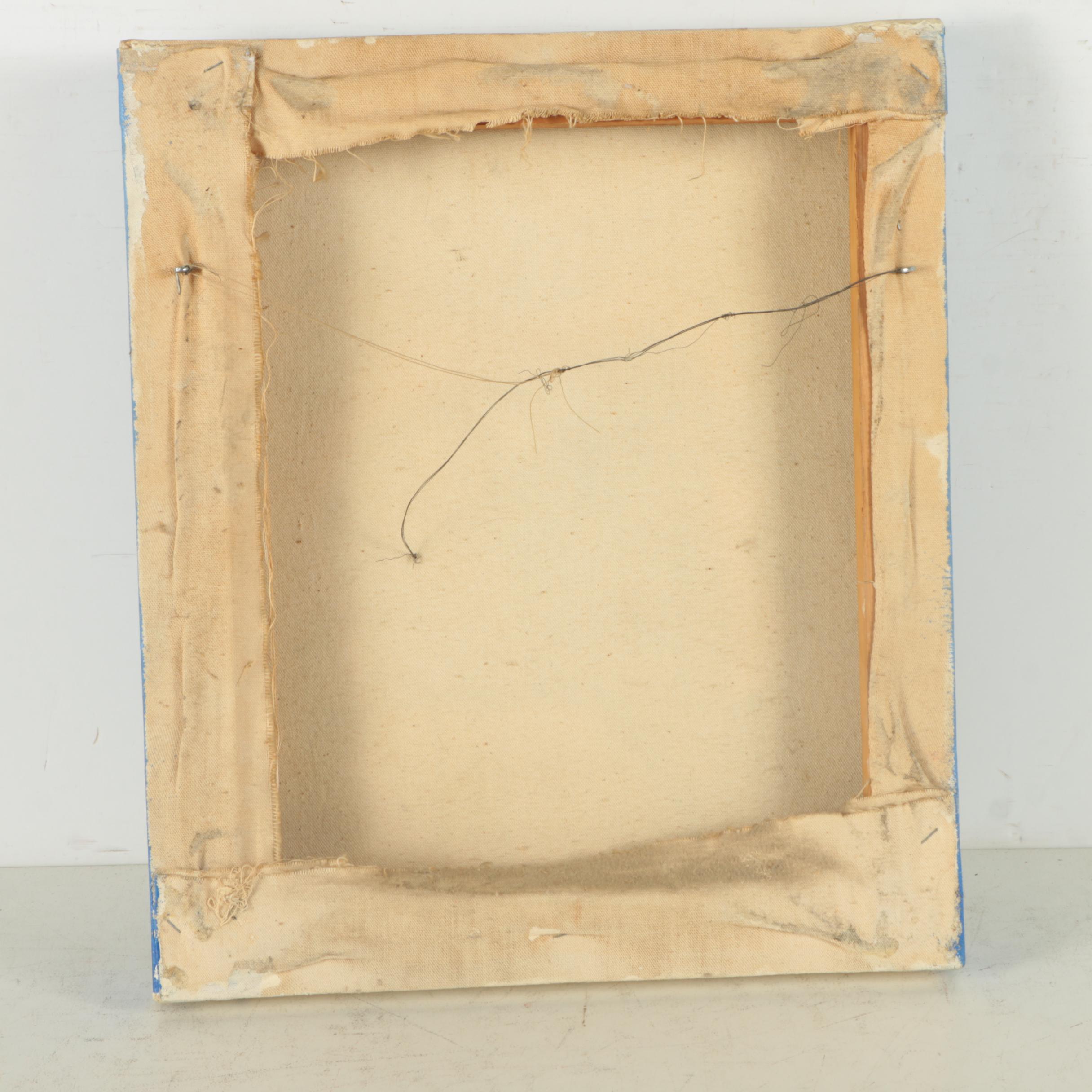 Oil Abstract Painting on Canvas