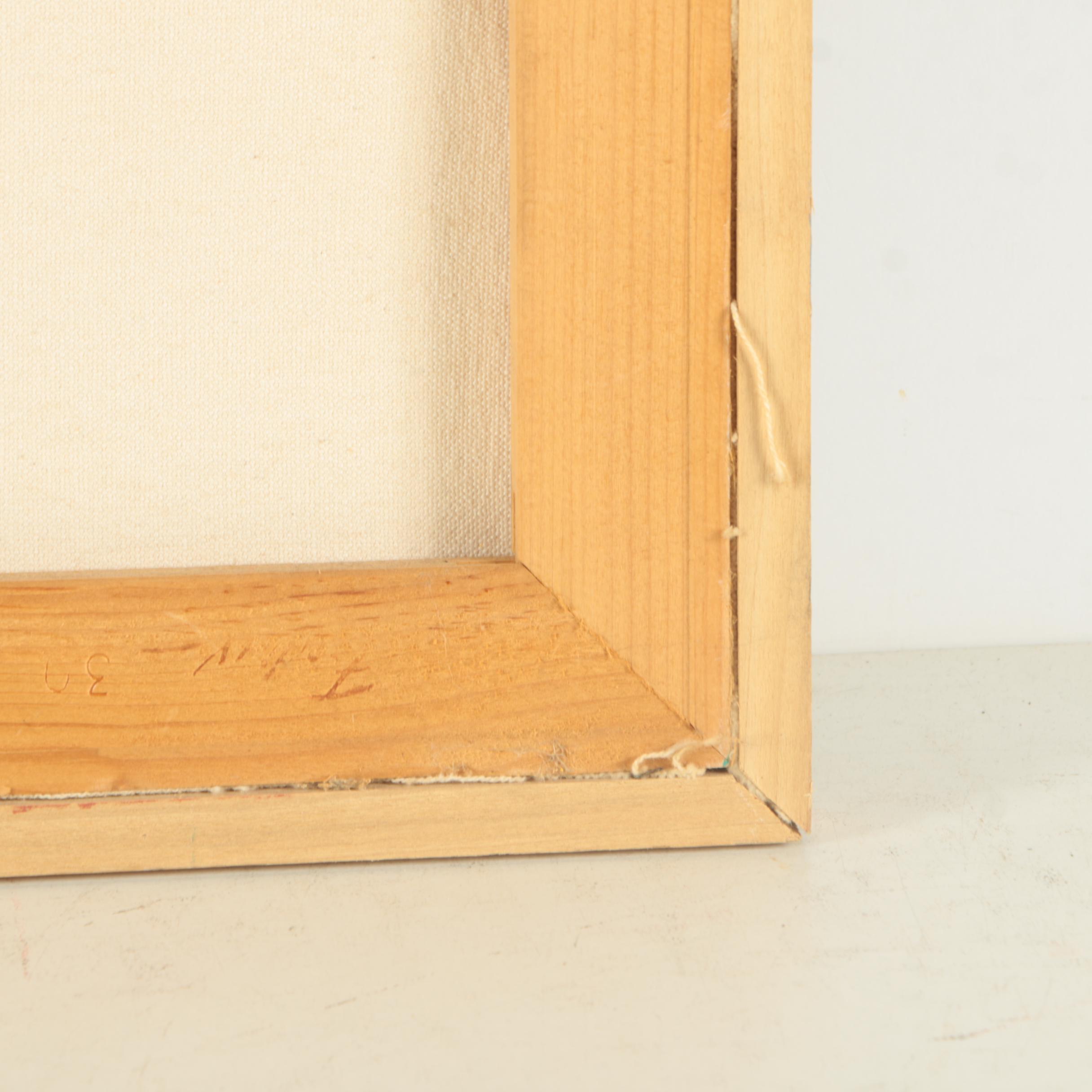 Olin L. Yoder Oil Painting of Victorian House