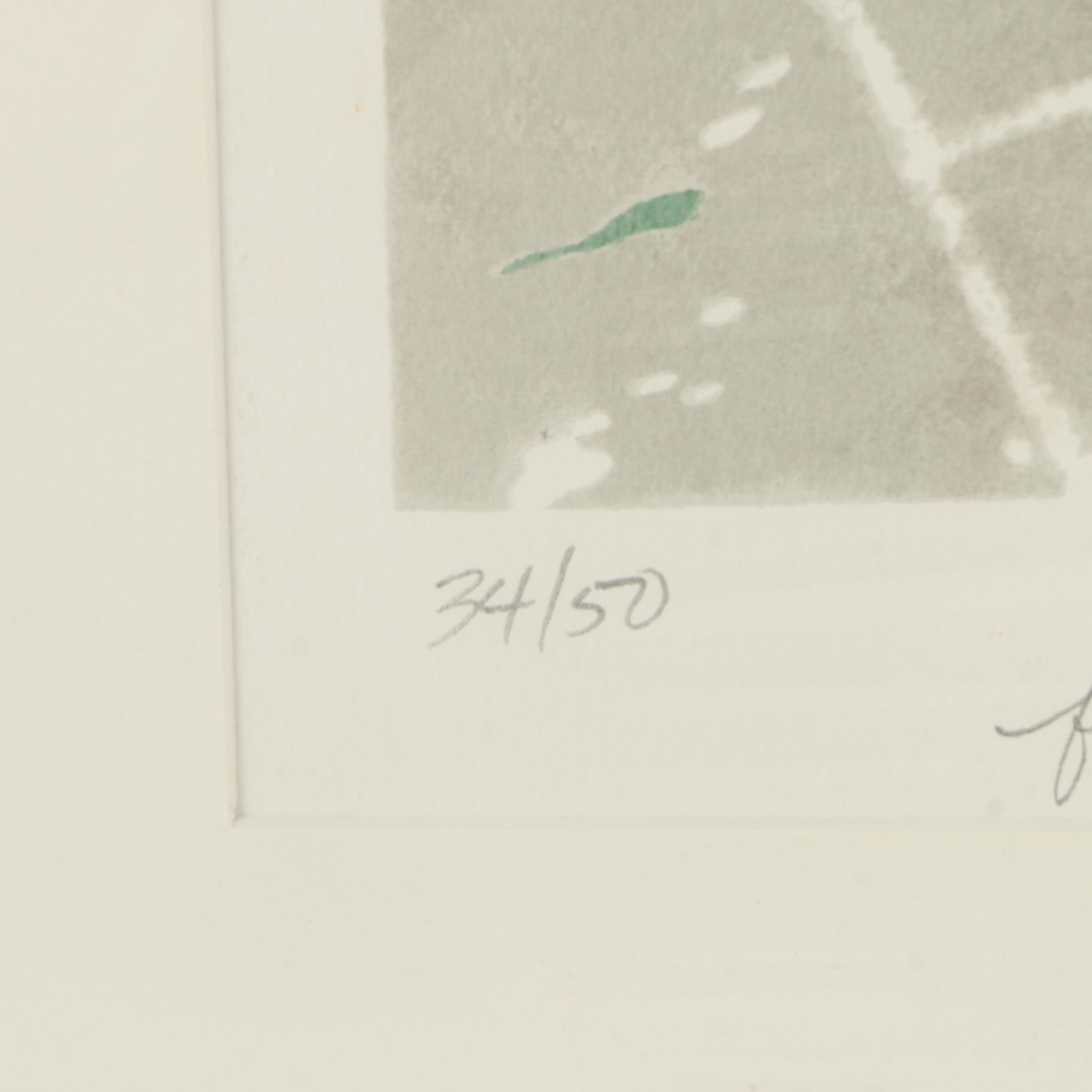 Linda Molto Limited Edition Serigraph on Paper "Game Playing"