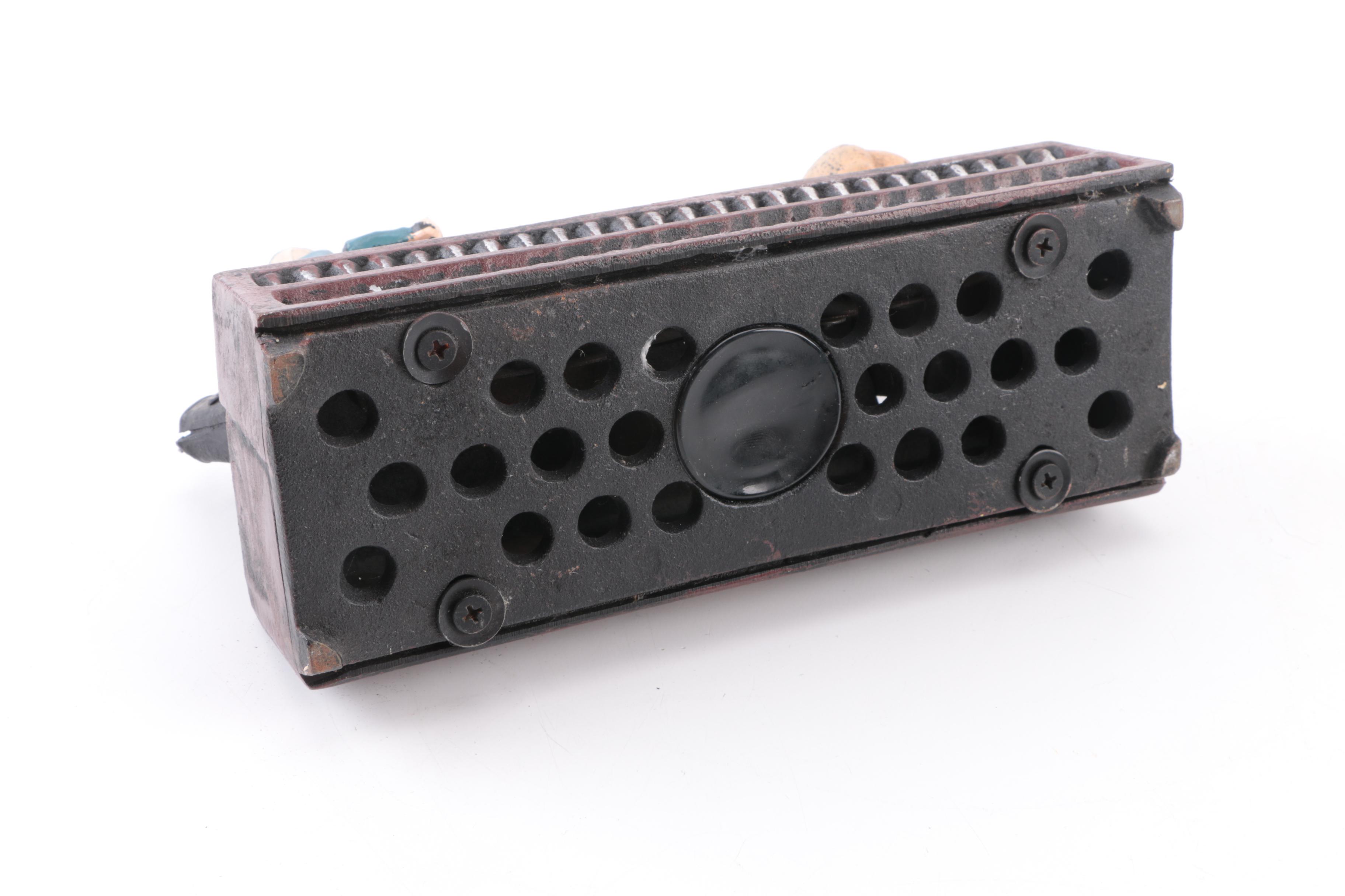 Metal Golfer Mechanical Bank