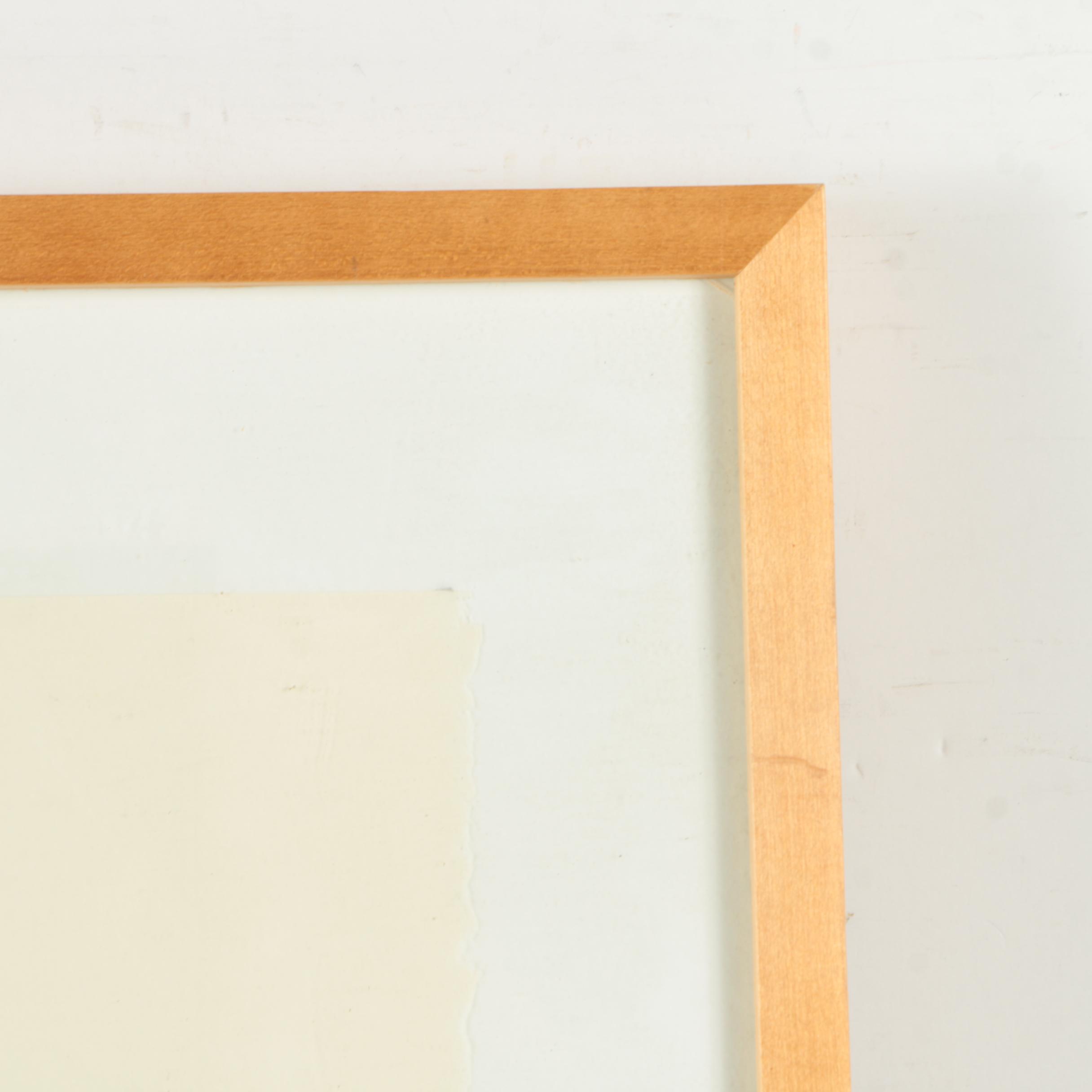 Jane Kelly Morais Mixed Media on Paper "Gathering Frogs"