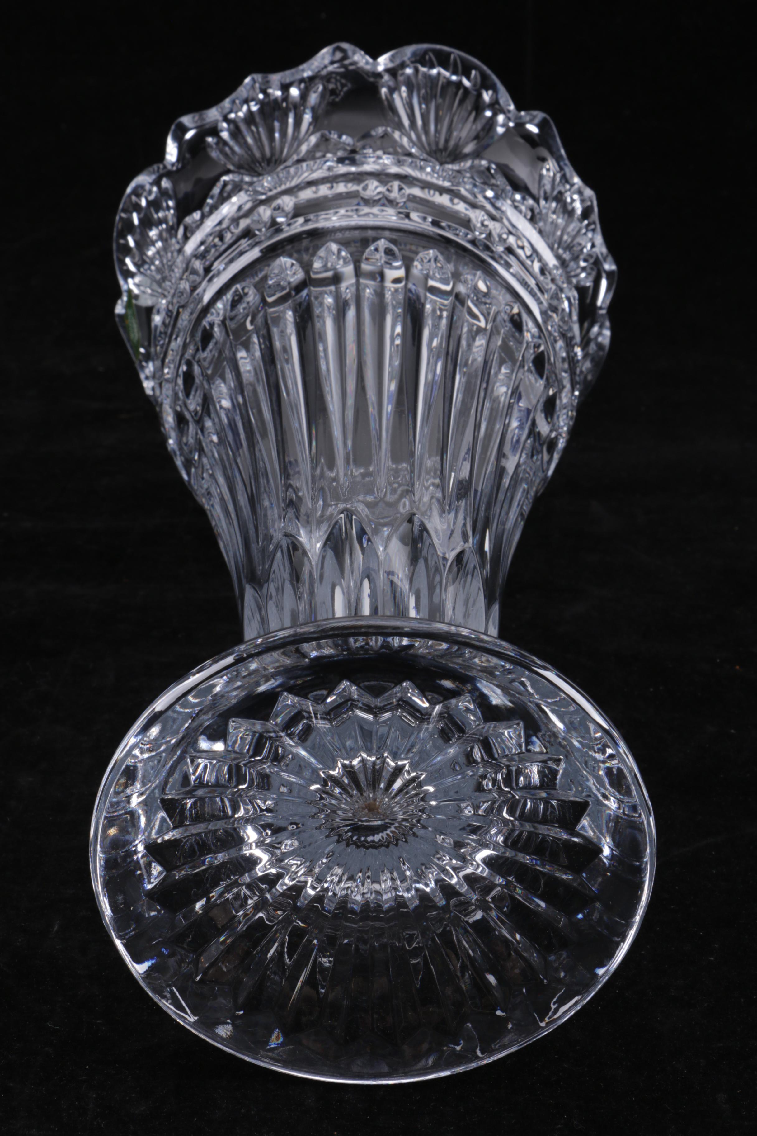Shannon Crystal "Designs of Ireland" Lead Crystal Vase