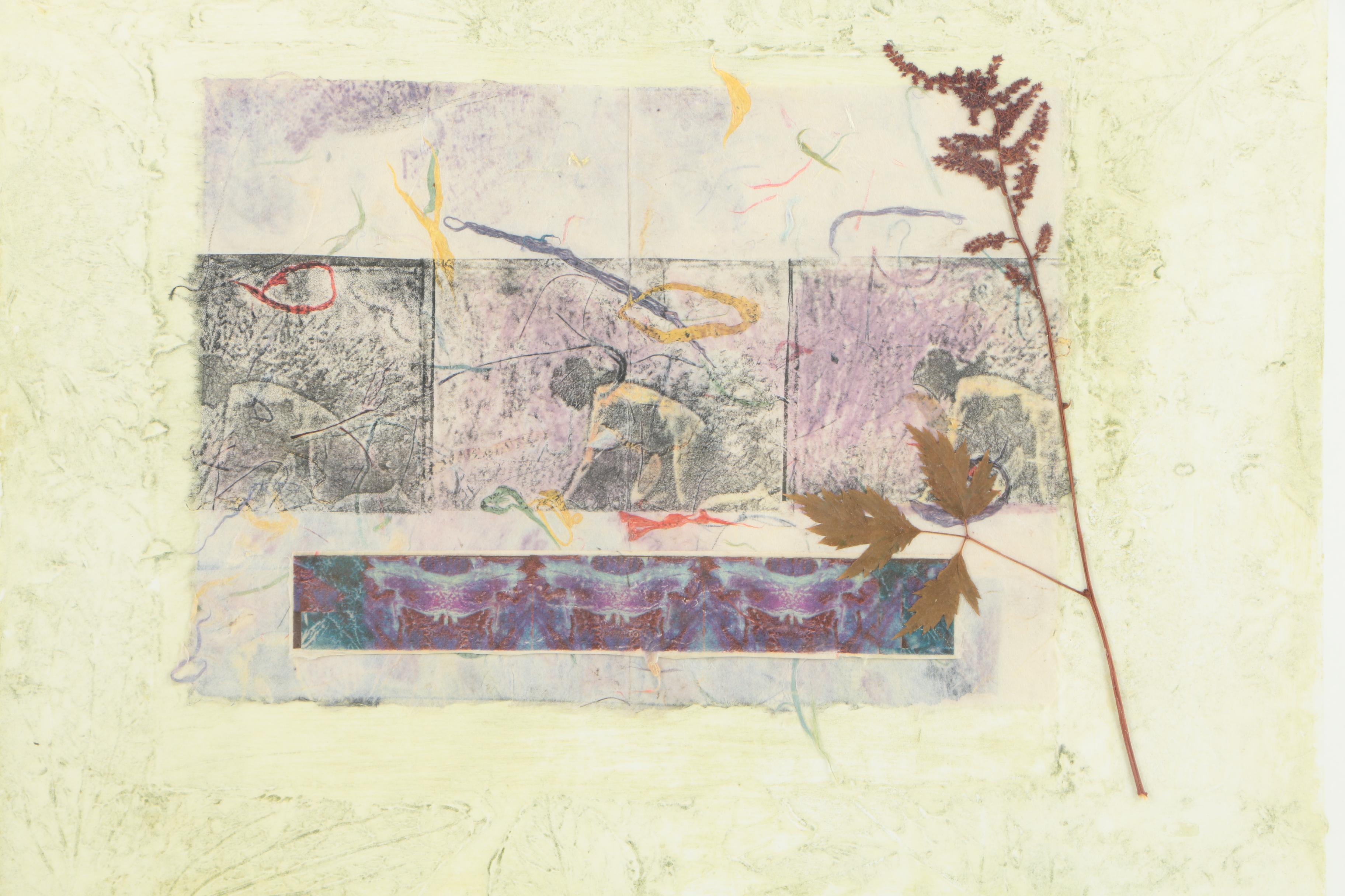 Jane Kelly Morais Mixed Media "Centerfold"