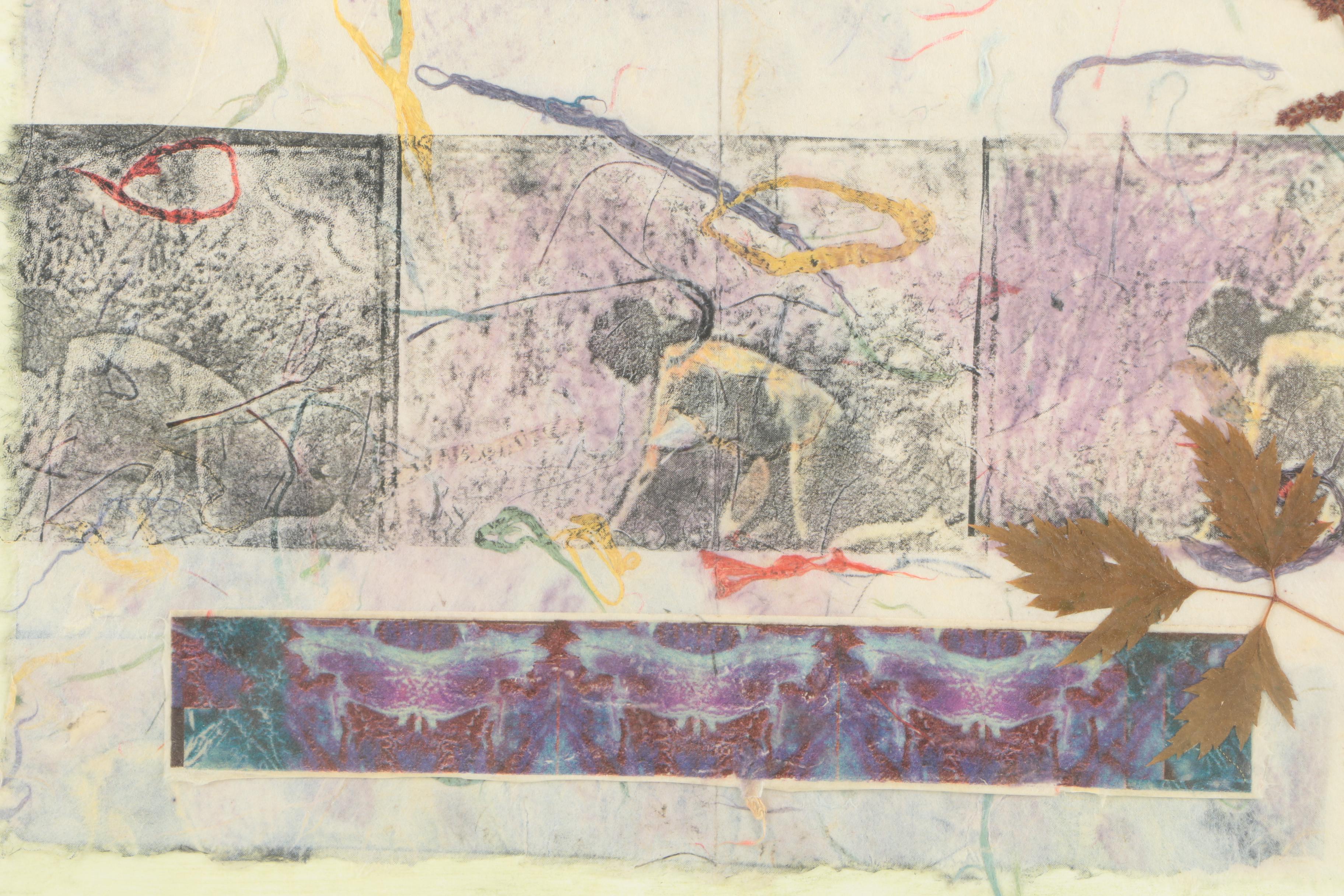 Jane Kelly Morais Mixed Media "Centerfold"