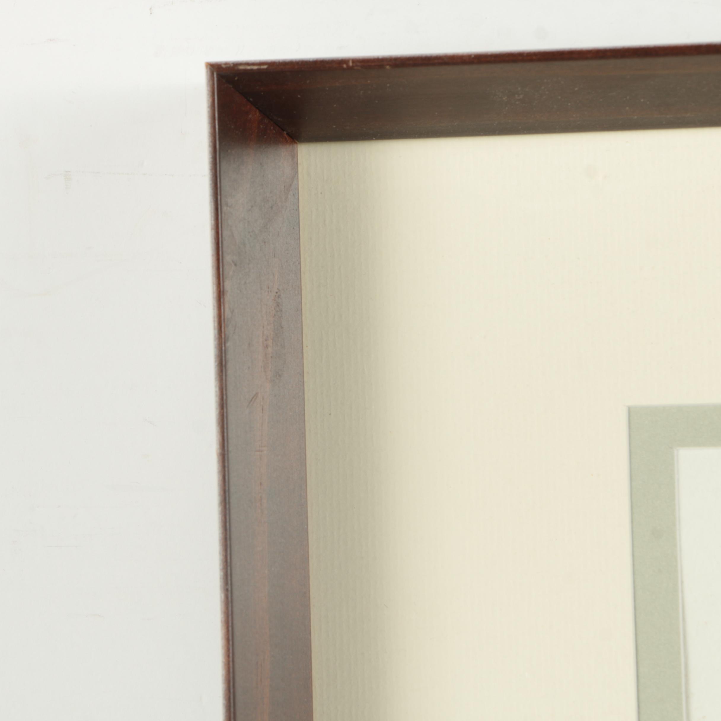 Harvey Kirstel Watercolor and Gouache Painting "Autumn"