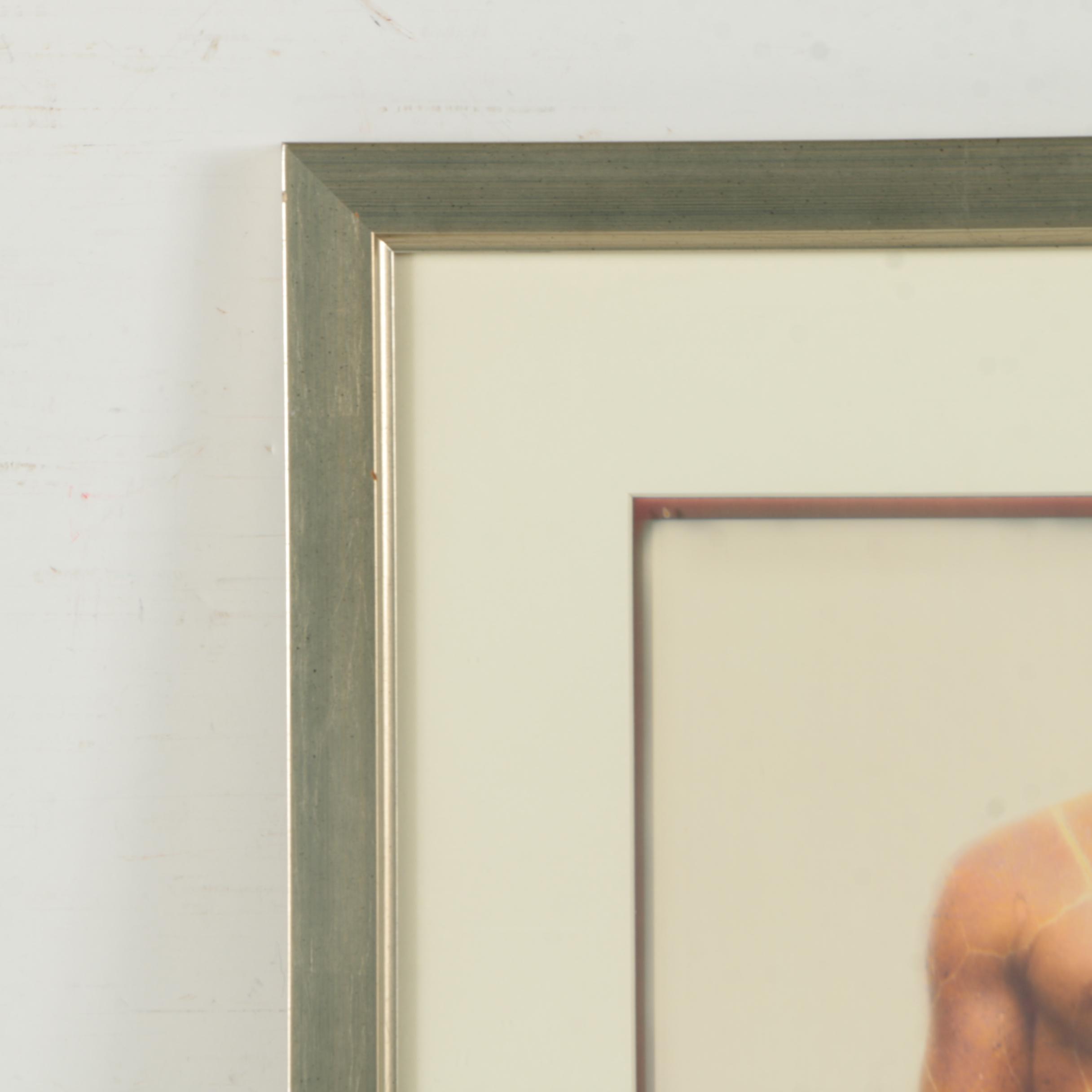 Giclee Print on Paper After Digital Photo Collage of Nude Figure