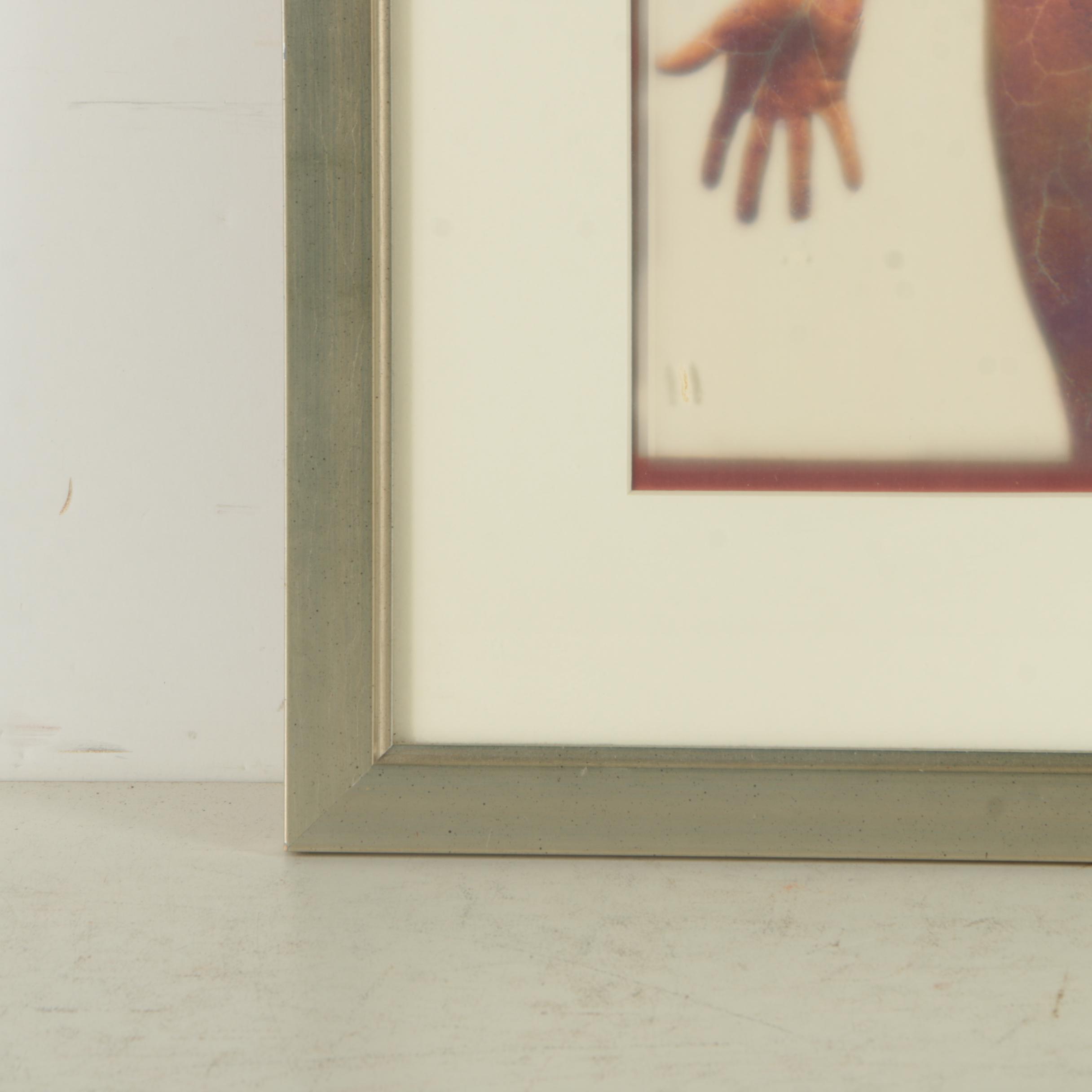 Giclee Print on Paper After Digital Photo Collage of Nude Figure