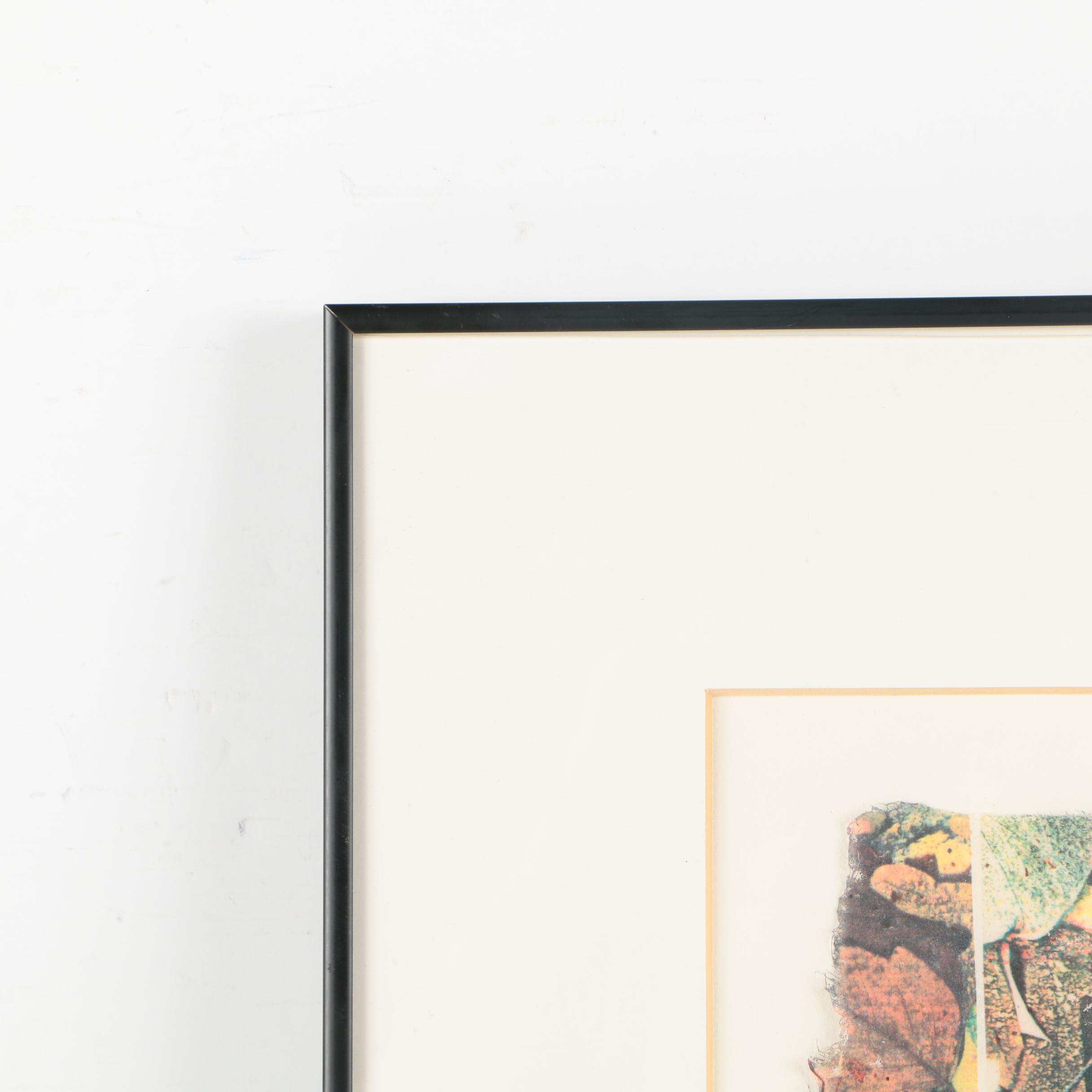 Jane Kelly Morais Mixed Media "Fan Smile"