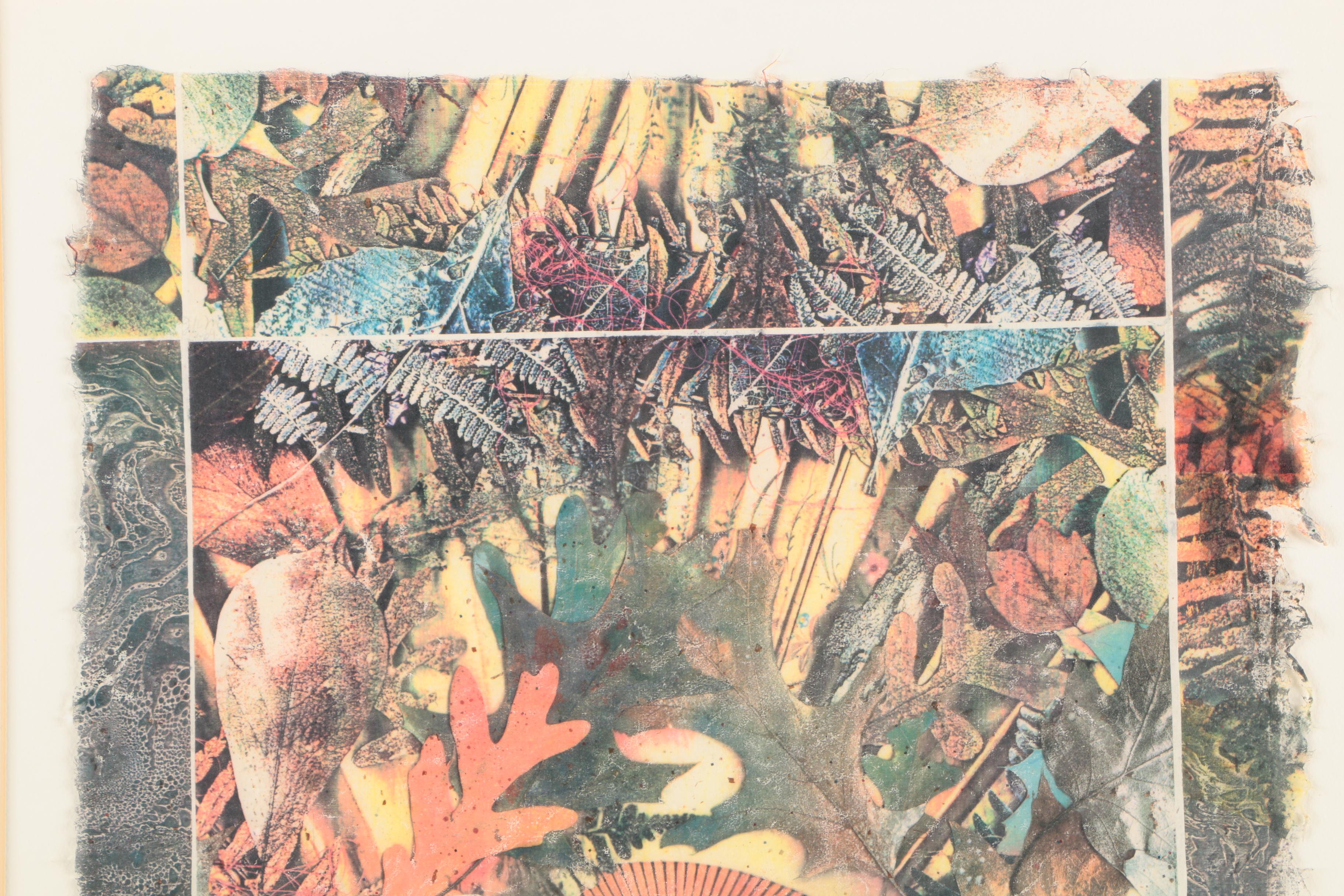 Jane Kelly Morais Mixed Media "Fan Smile"