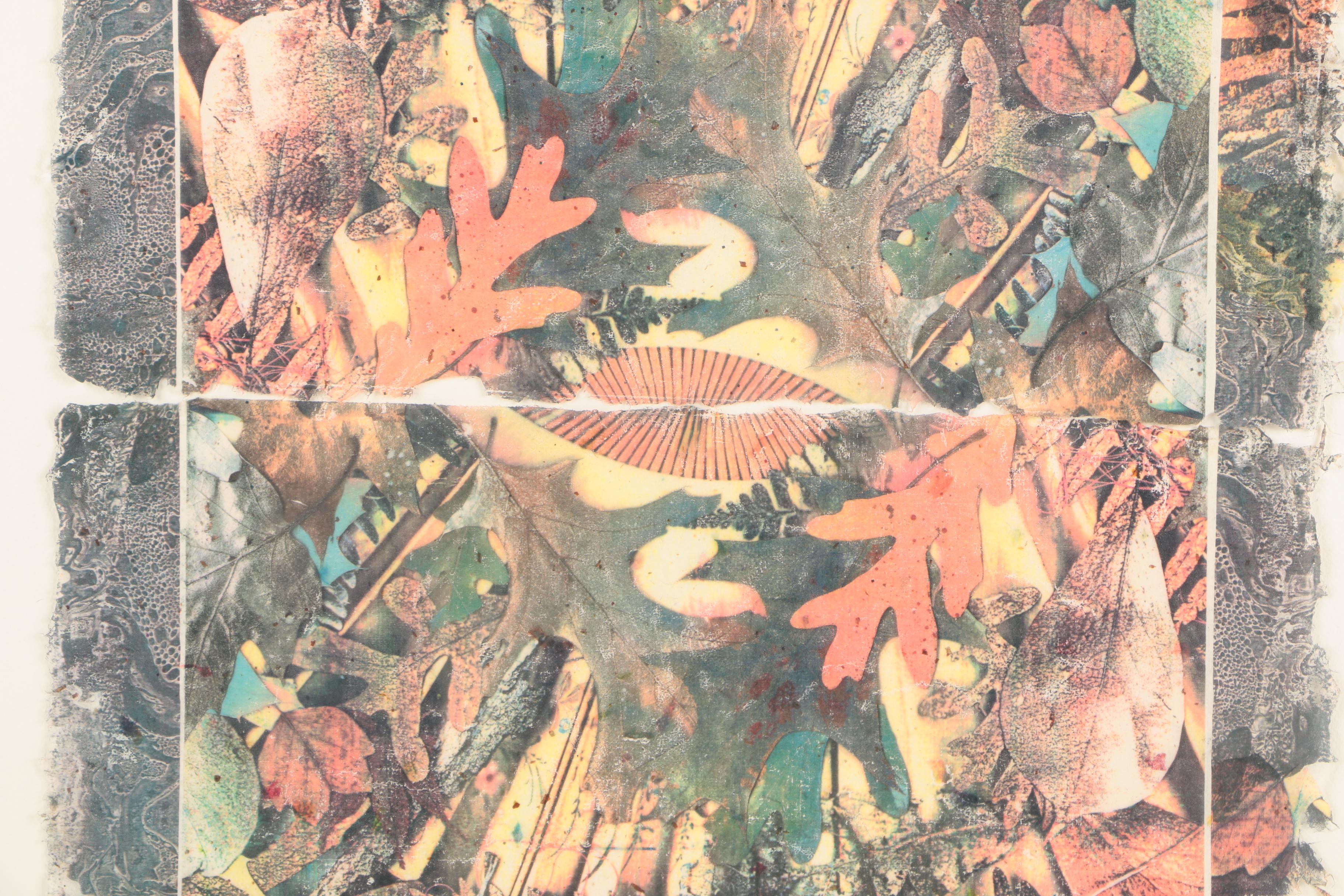 Jane Kelly Morais Mixed Media "Fan Smile"