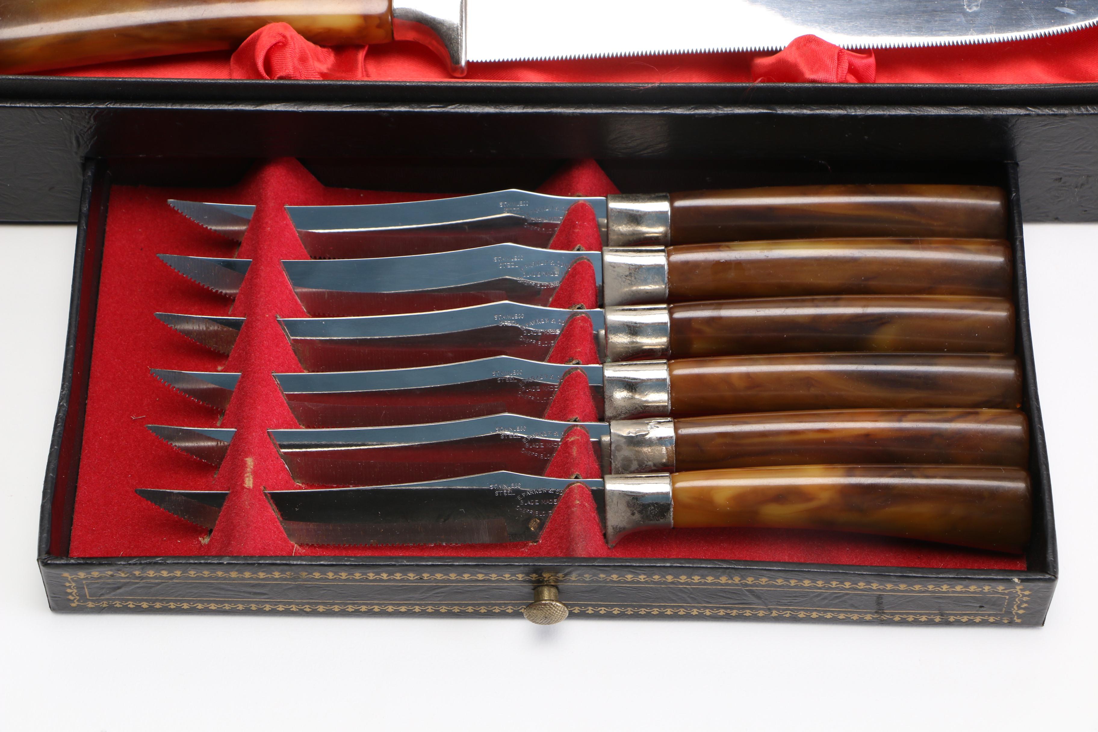 E. Parker & Sons Stainless Steel Carving Set