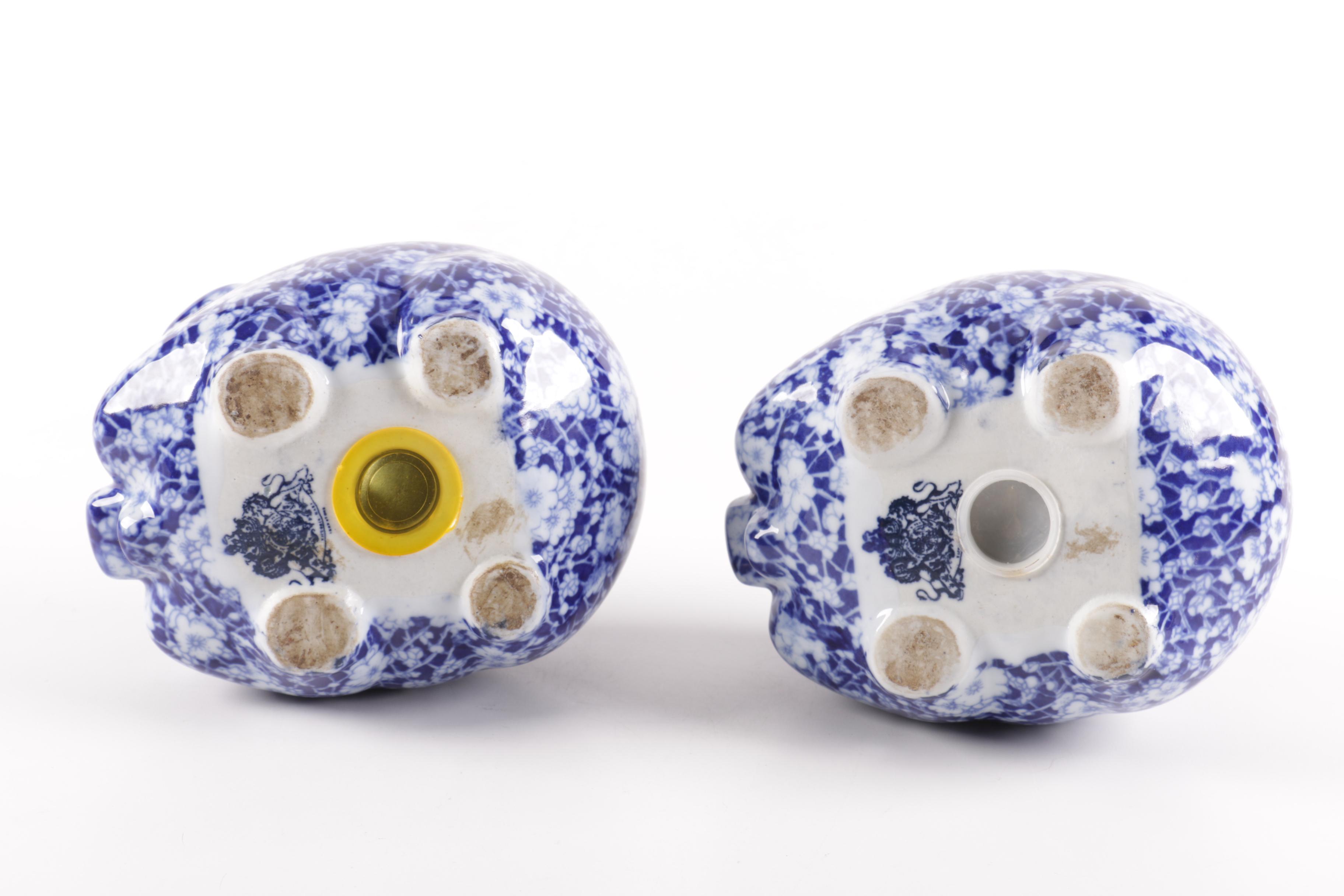 Floral Chintz Piggy Banks