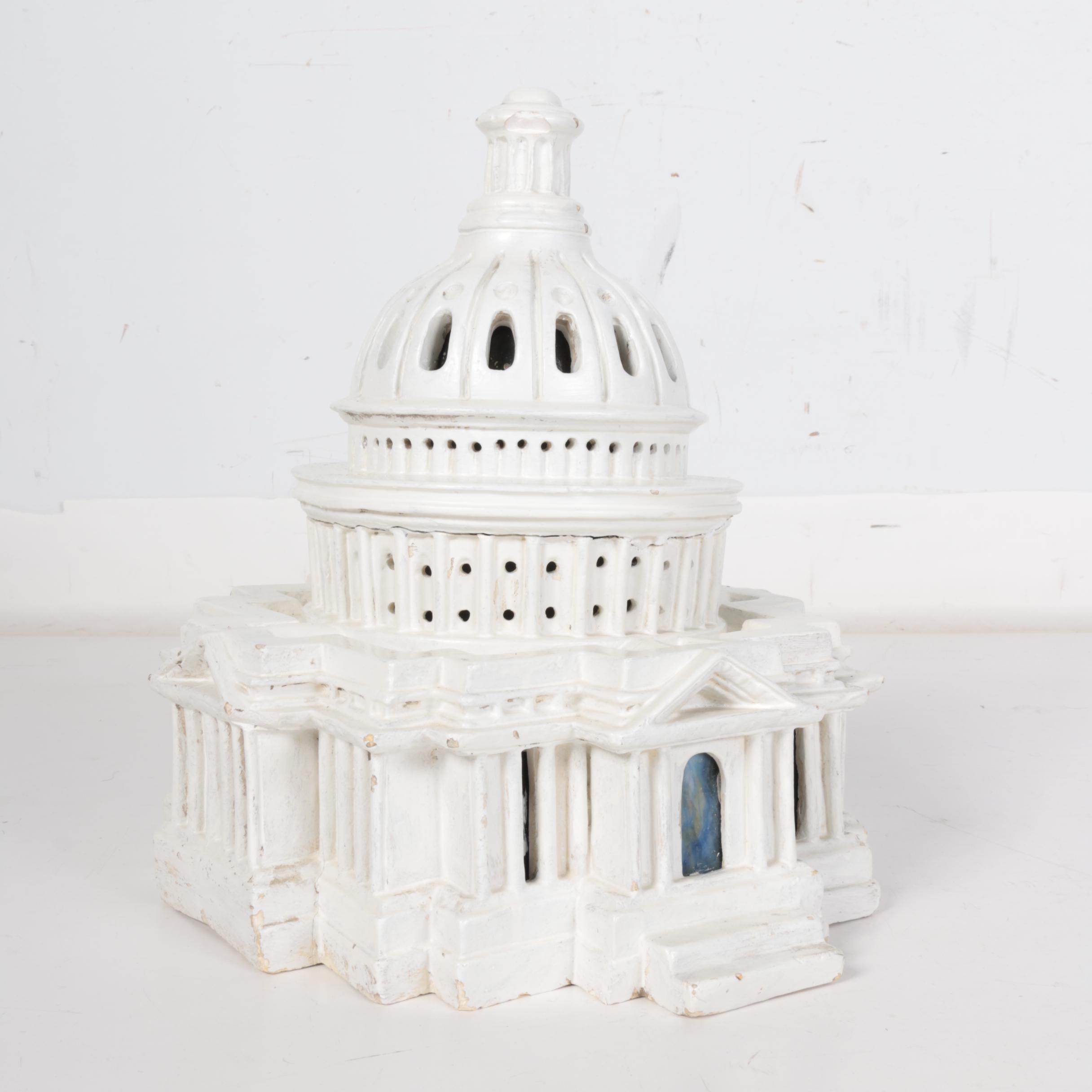 Ceramic Model of US Capitol Building Rotunda