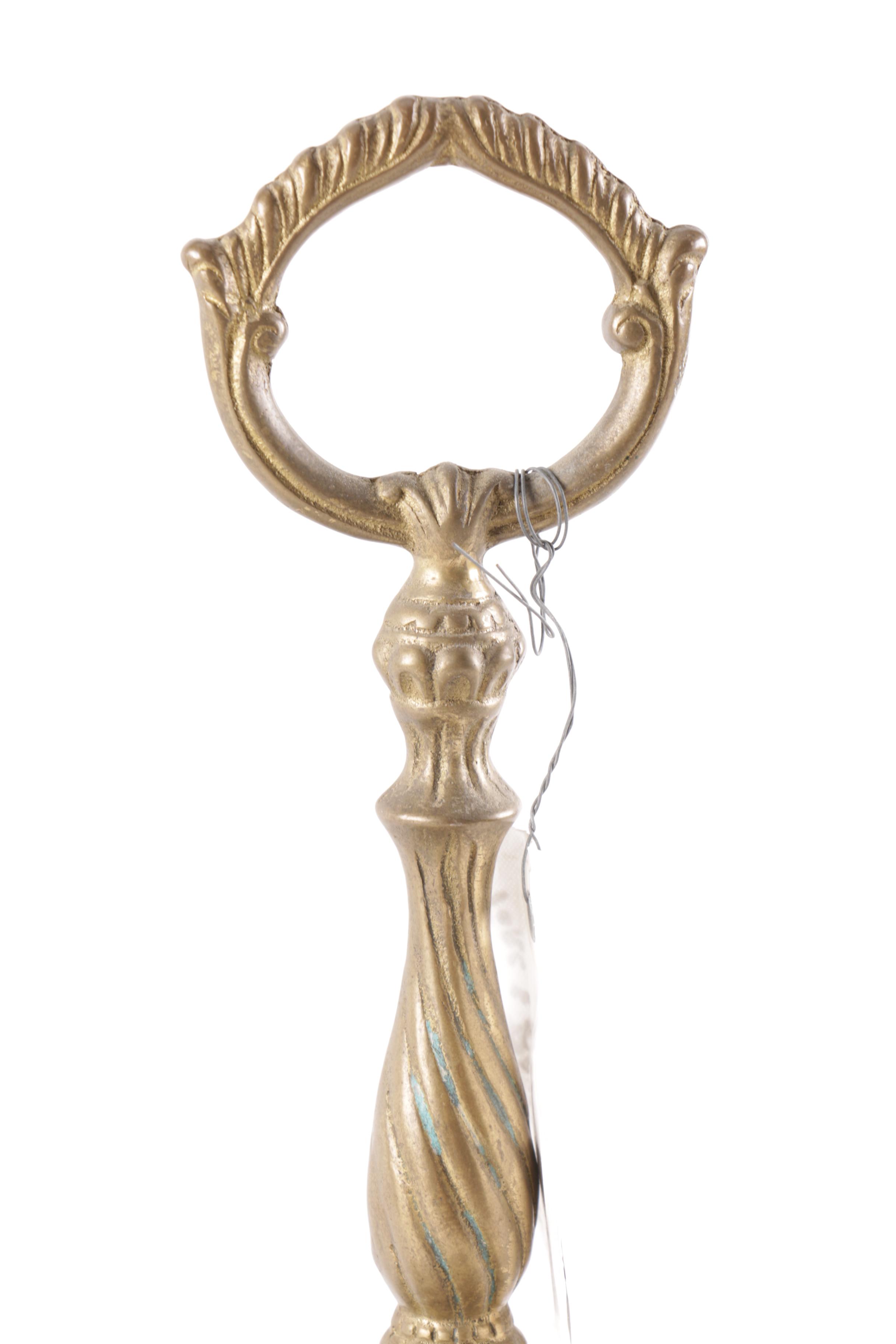 Daminic Brass and Ceramic Decorative Tray