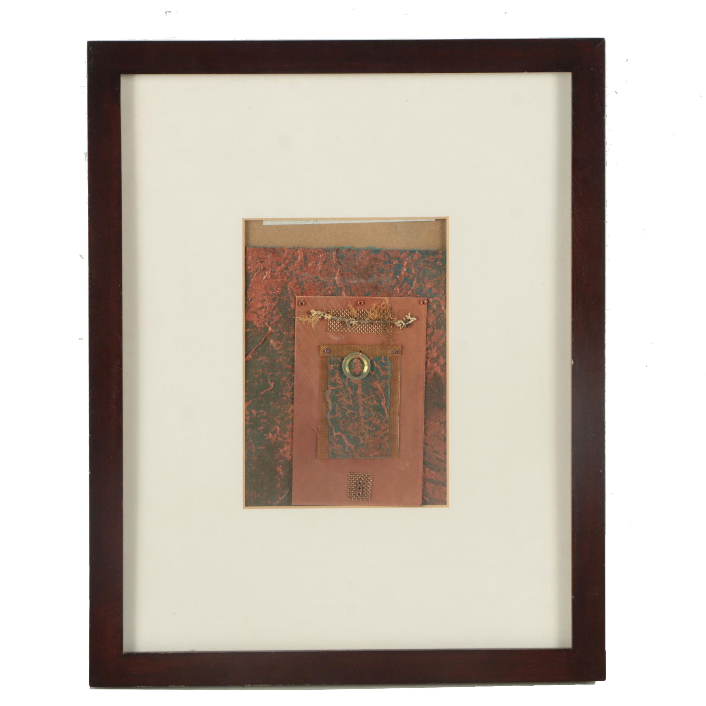 Nan Goss-Bilodeau Mixed Media Assemblage