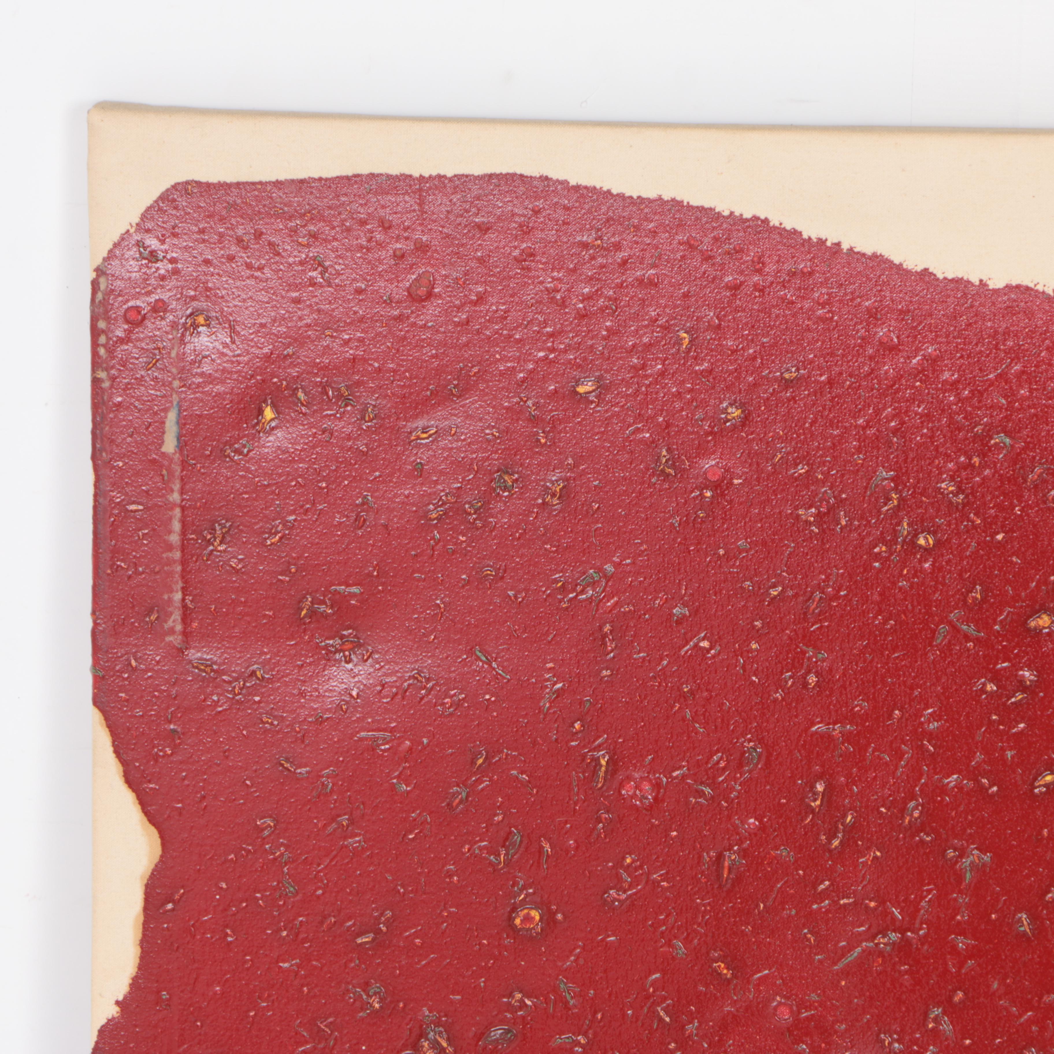 Oil Painting on Canvas of Abstract Composition