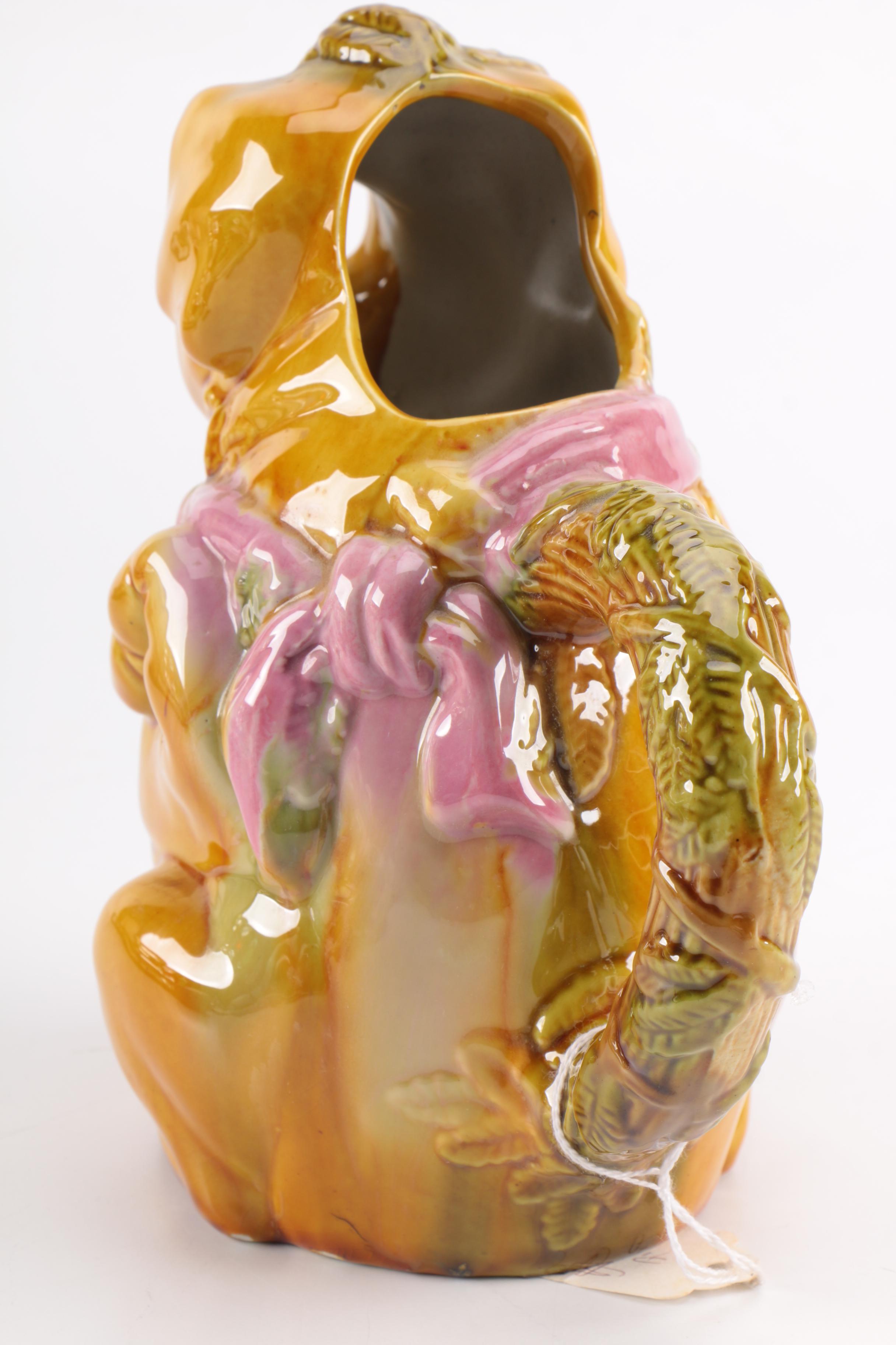Ceramic Pig Pitcher