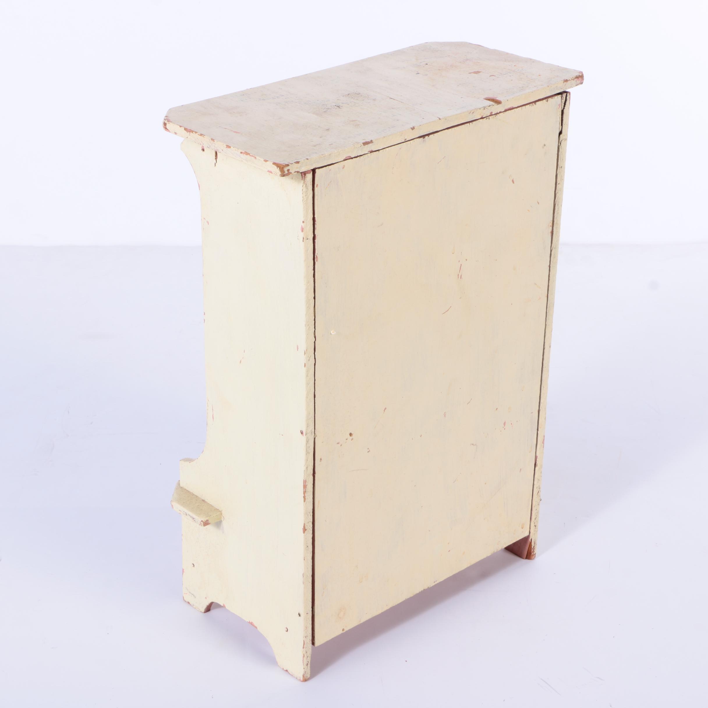 Miniature Dollhouse and Wardrobe