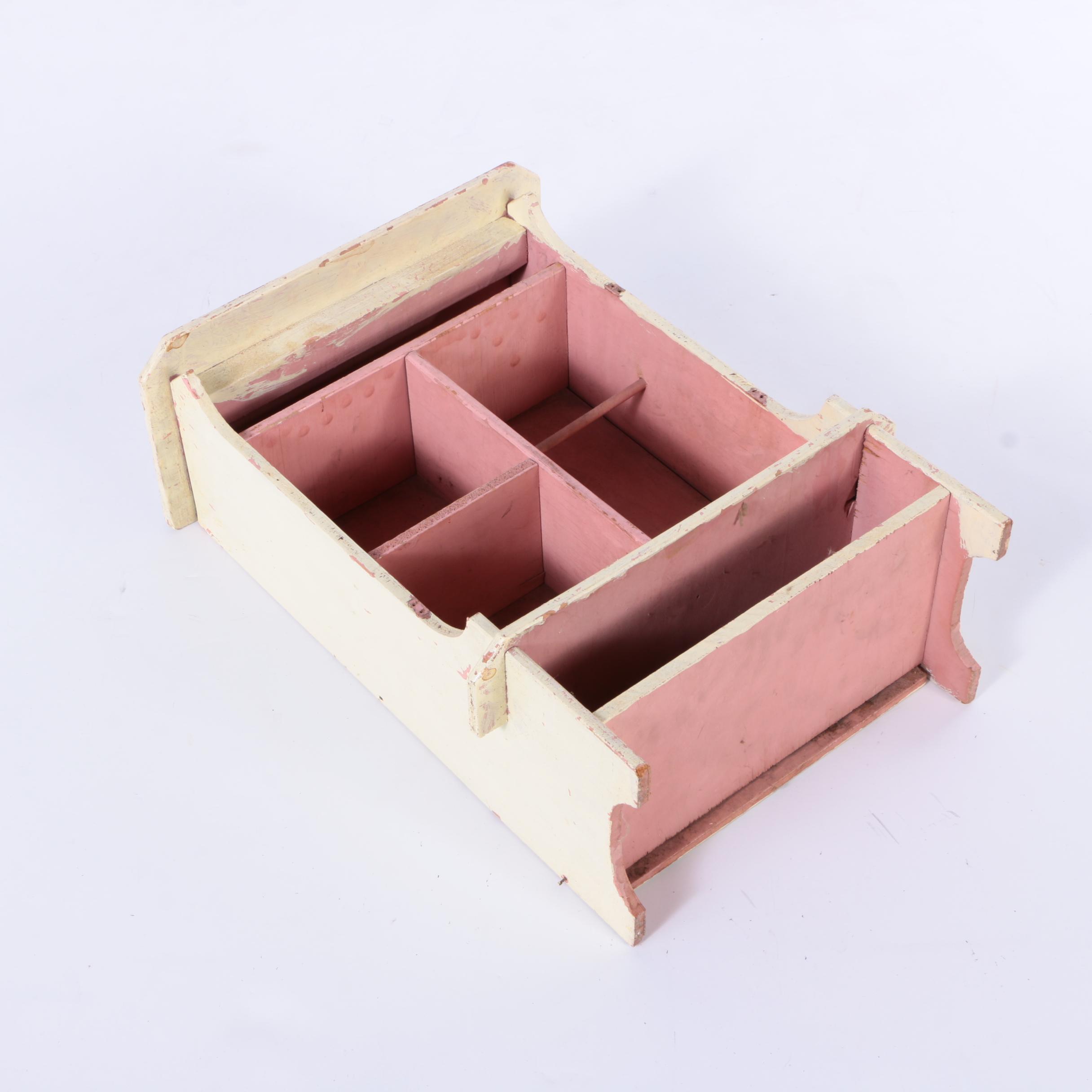 Miniature Dollhouse and Wardrobe