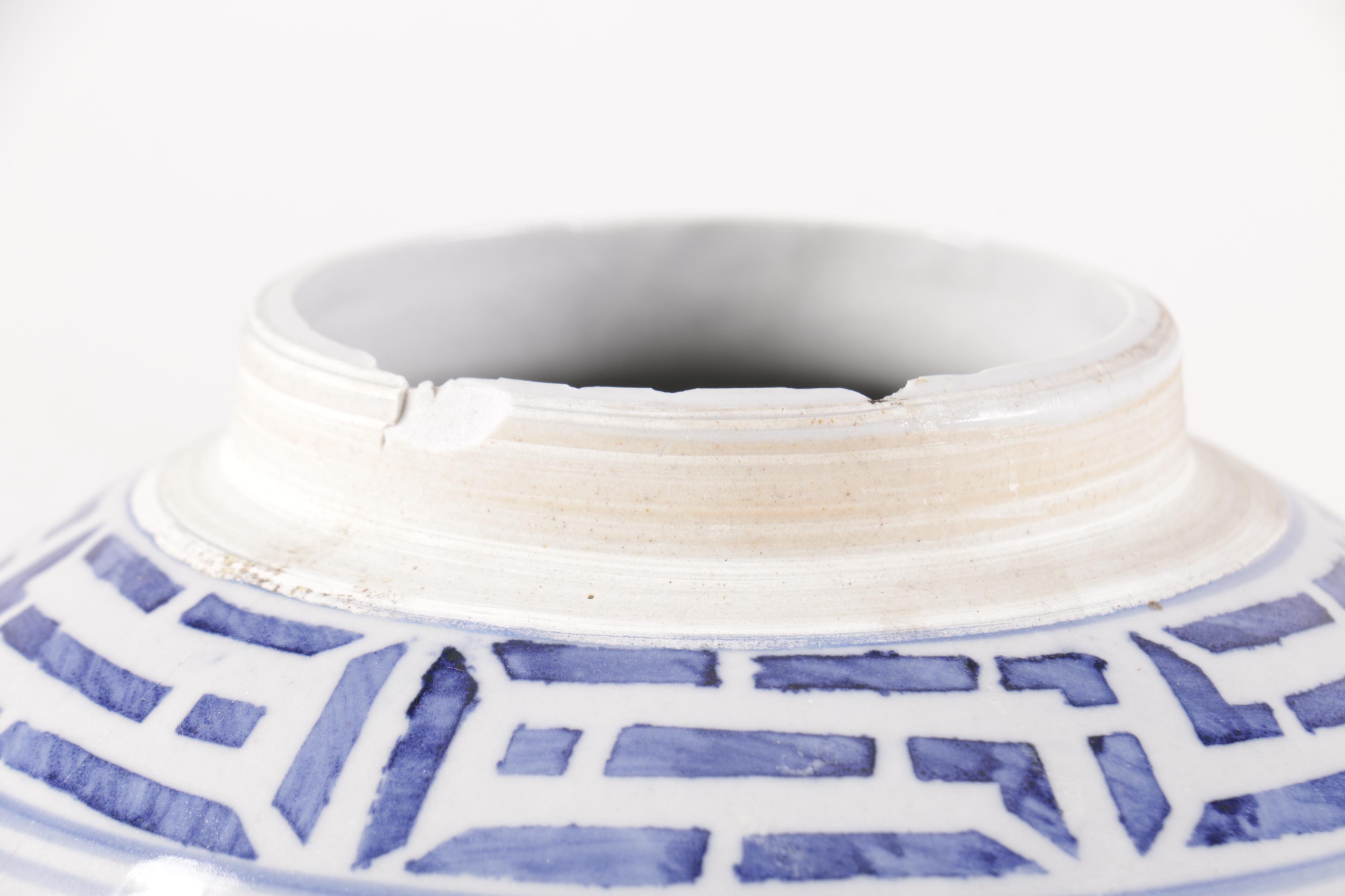 Chinese Blue and White Ginger Jars