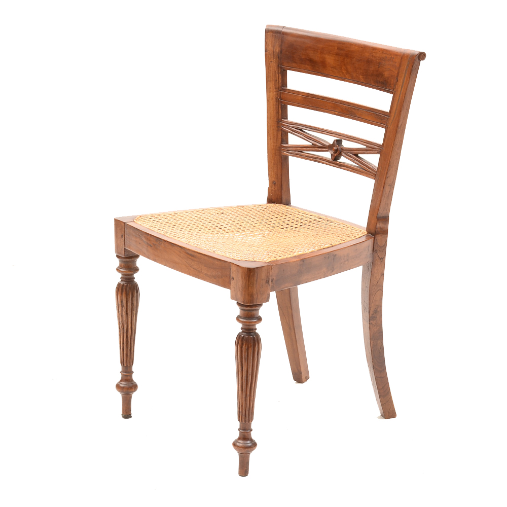 Anglo-Indian Style Side Chair