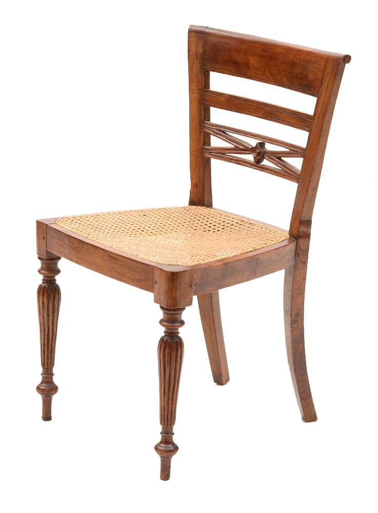 Anglo-Indian Style Side Chair
