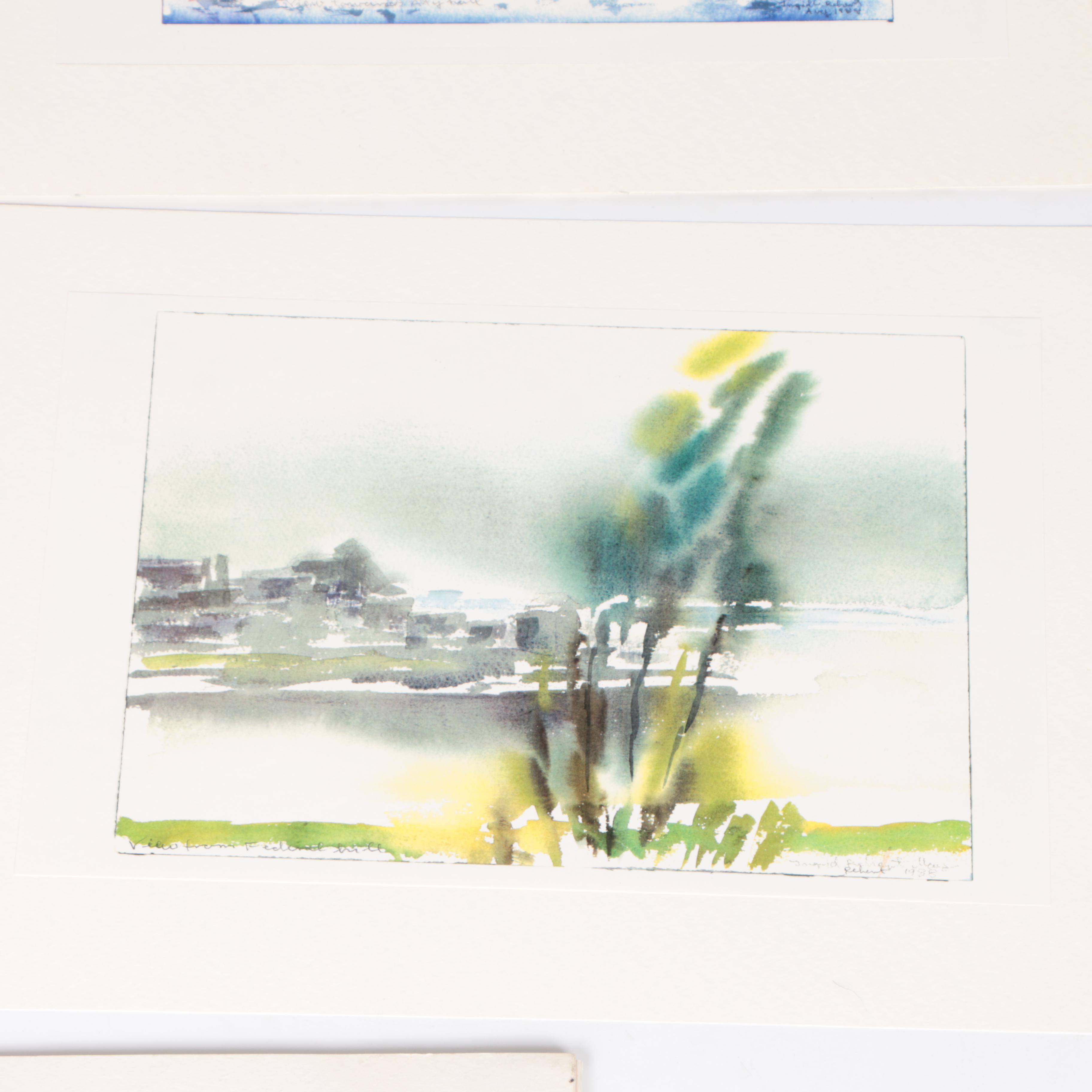 Giclee Prints on Paper After Ingrid Cromel Rehert's "Moods of Baltimore"