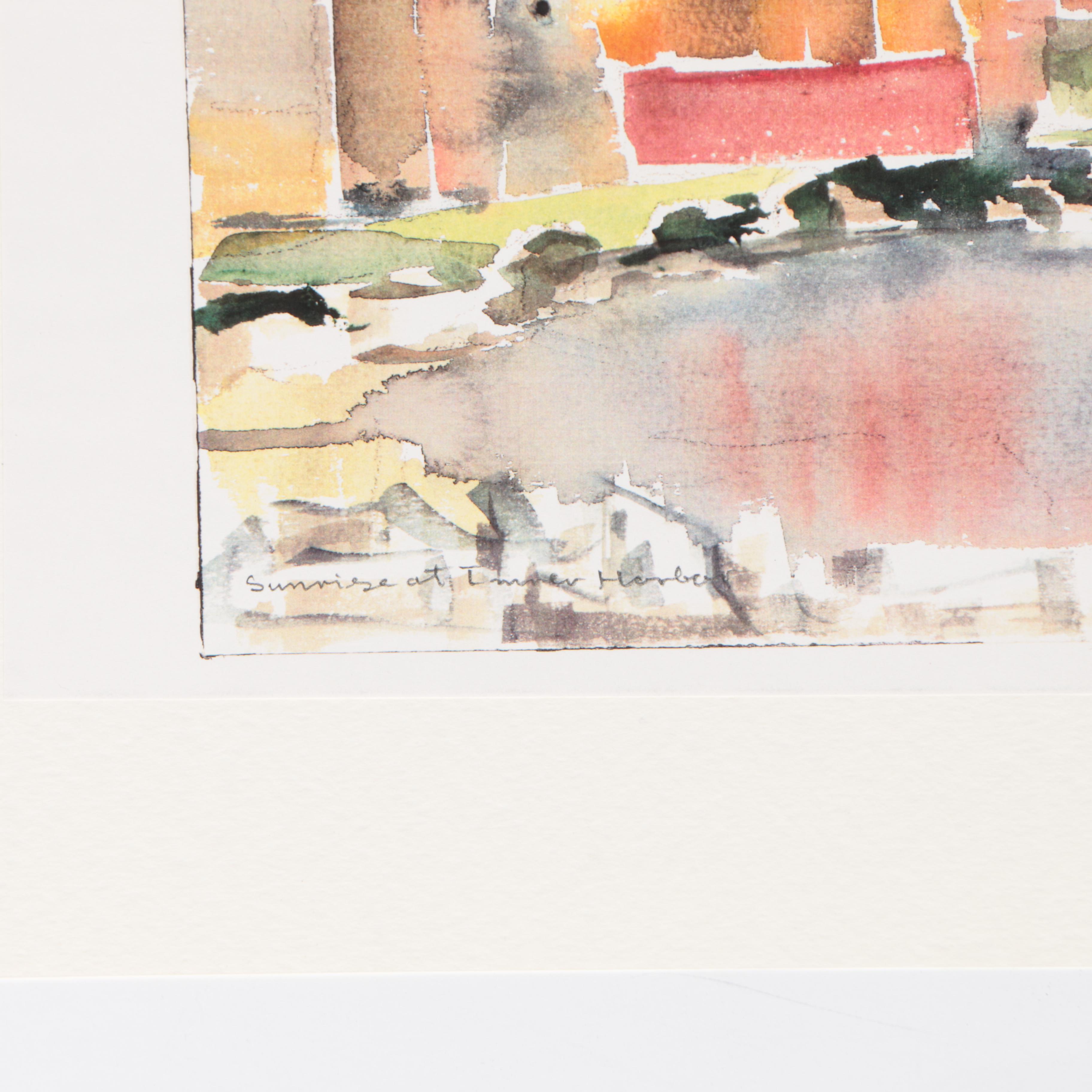 Giclee Prints on Paper After Ingrid Cromel Rehert's "Moods of Baltimore"