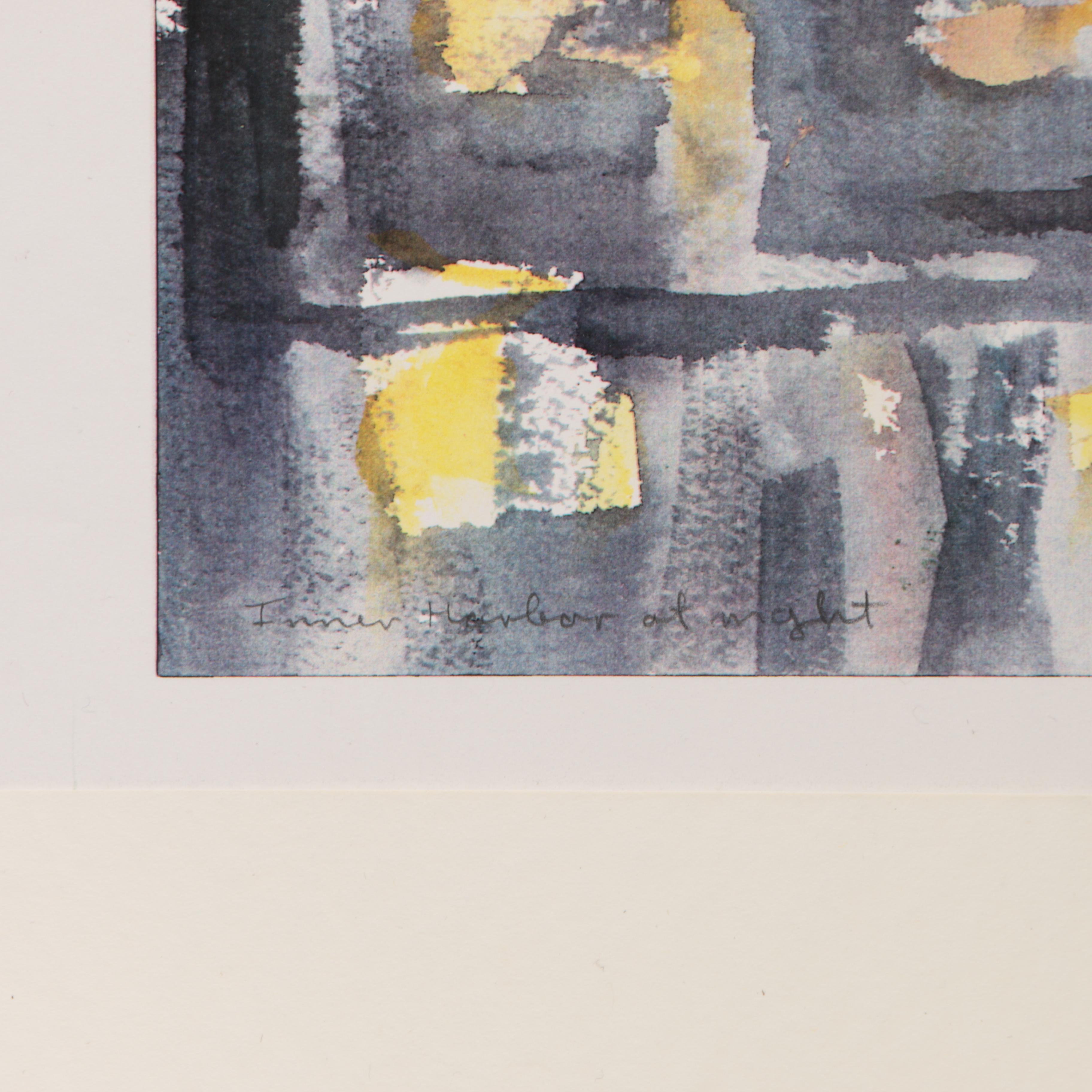 Giclee Prints on Paper After Ingrid Cromel Rehert's "Moods of Baltimore"