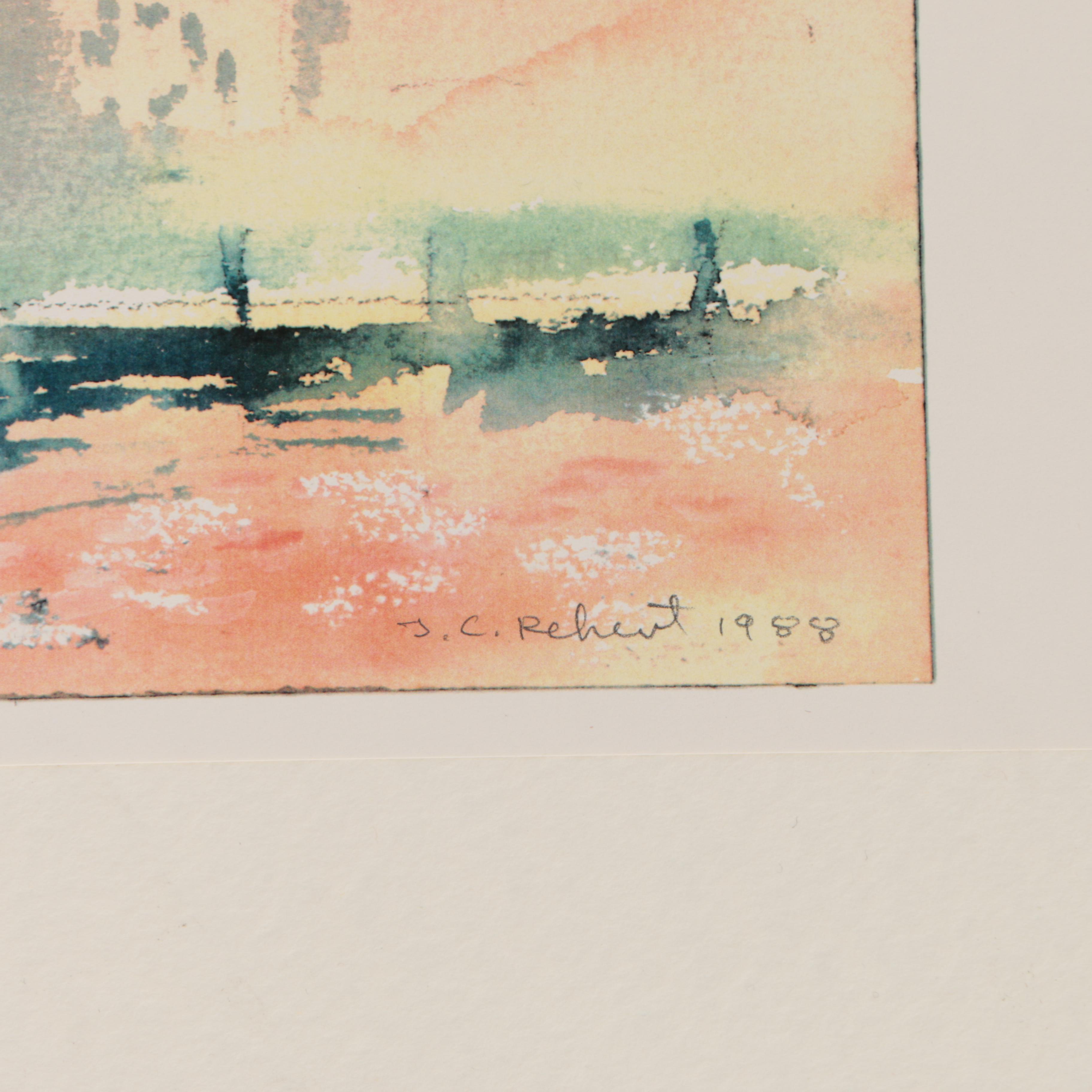 Giclee Prints on Paper After Ingrid Cromel Rehert's "Moods of Baltimore"