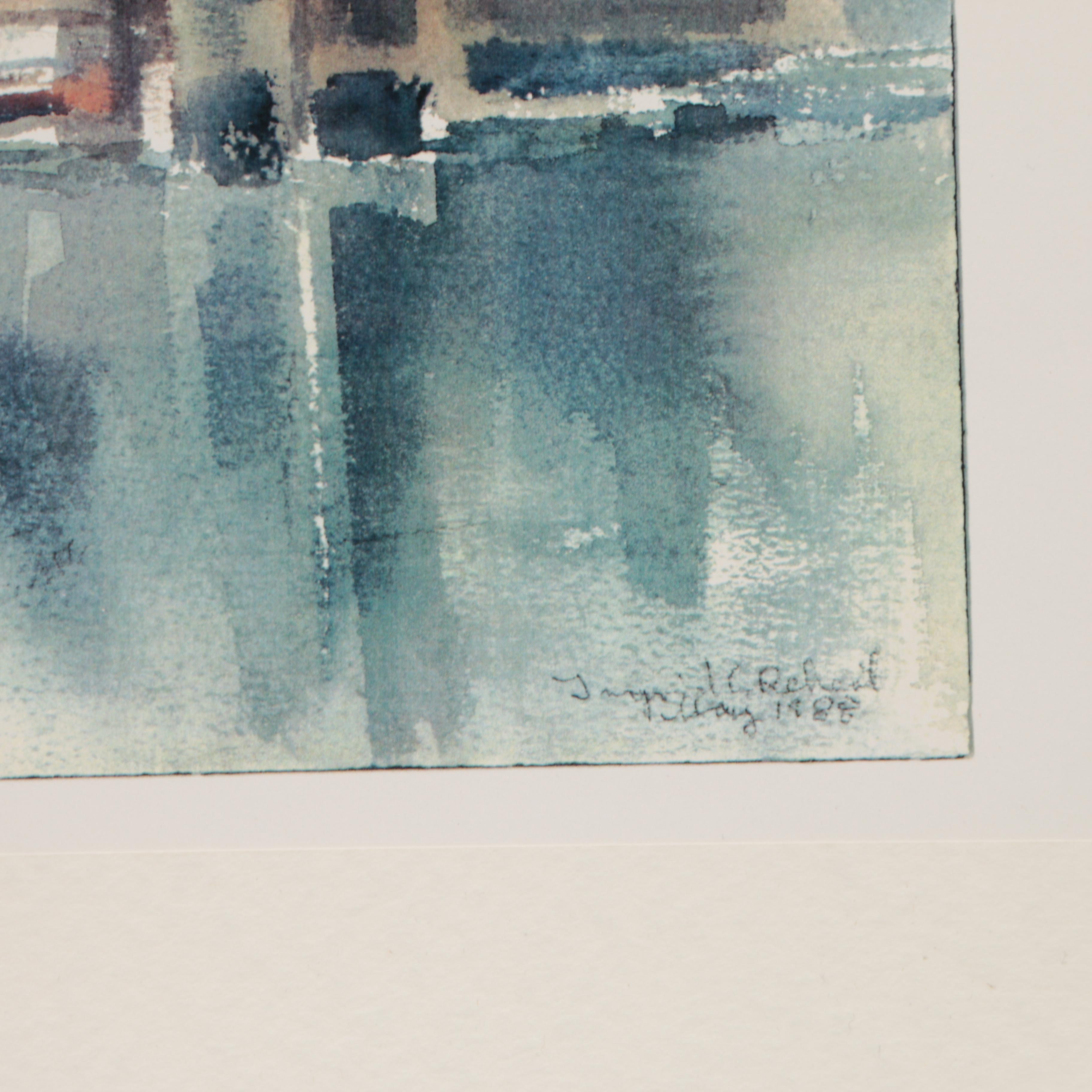 Giclee Prints on Paper After Ingrid Cromel Rehert's "Moods of Baltimore"