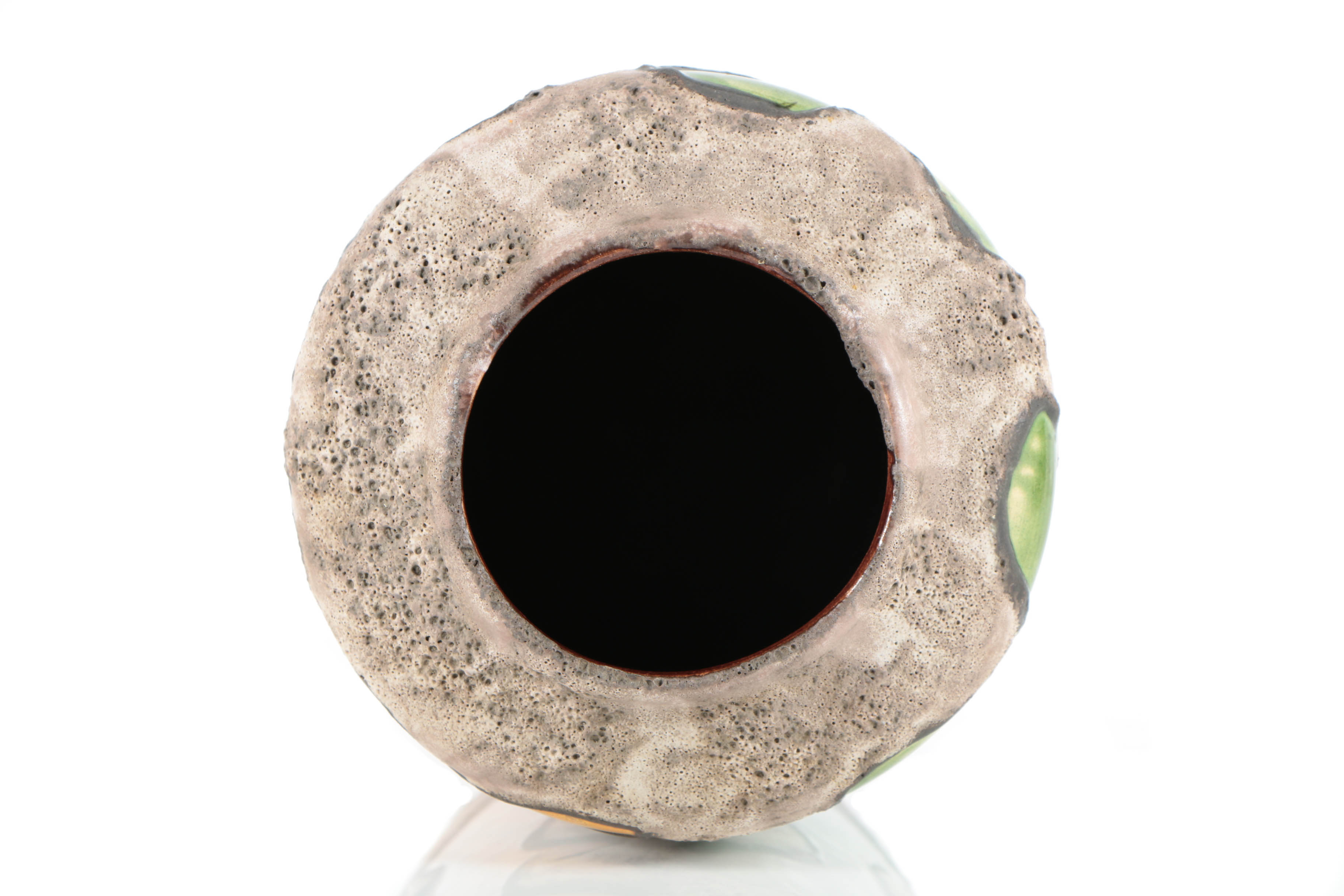 Scheurich Ceramic Fat Lava Floor Vase