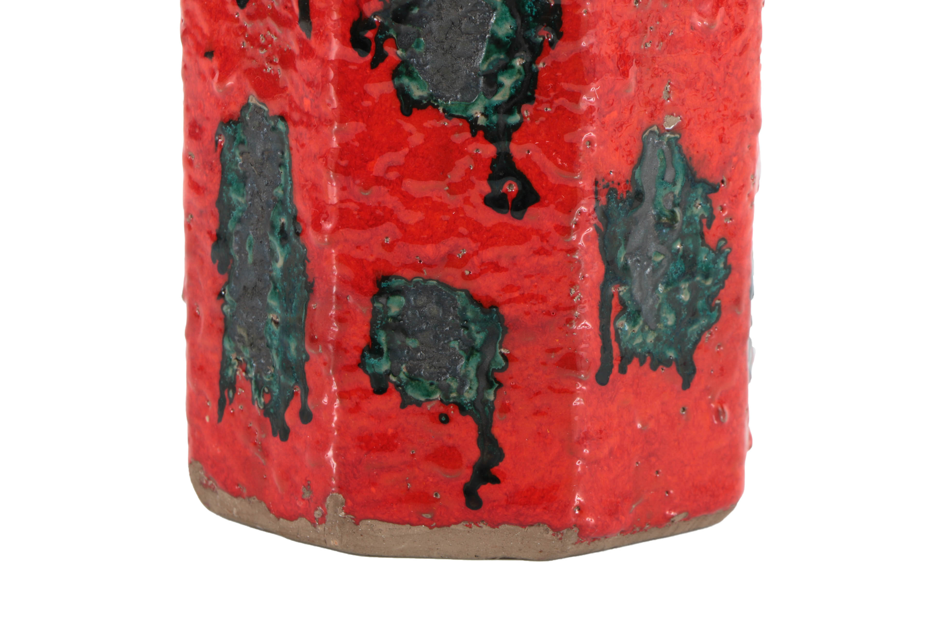 Mid-Century West German Fat Lava Jug