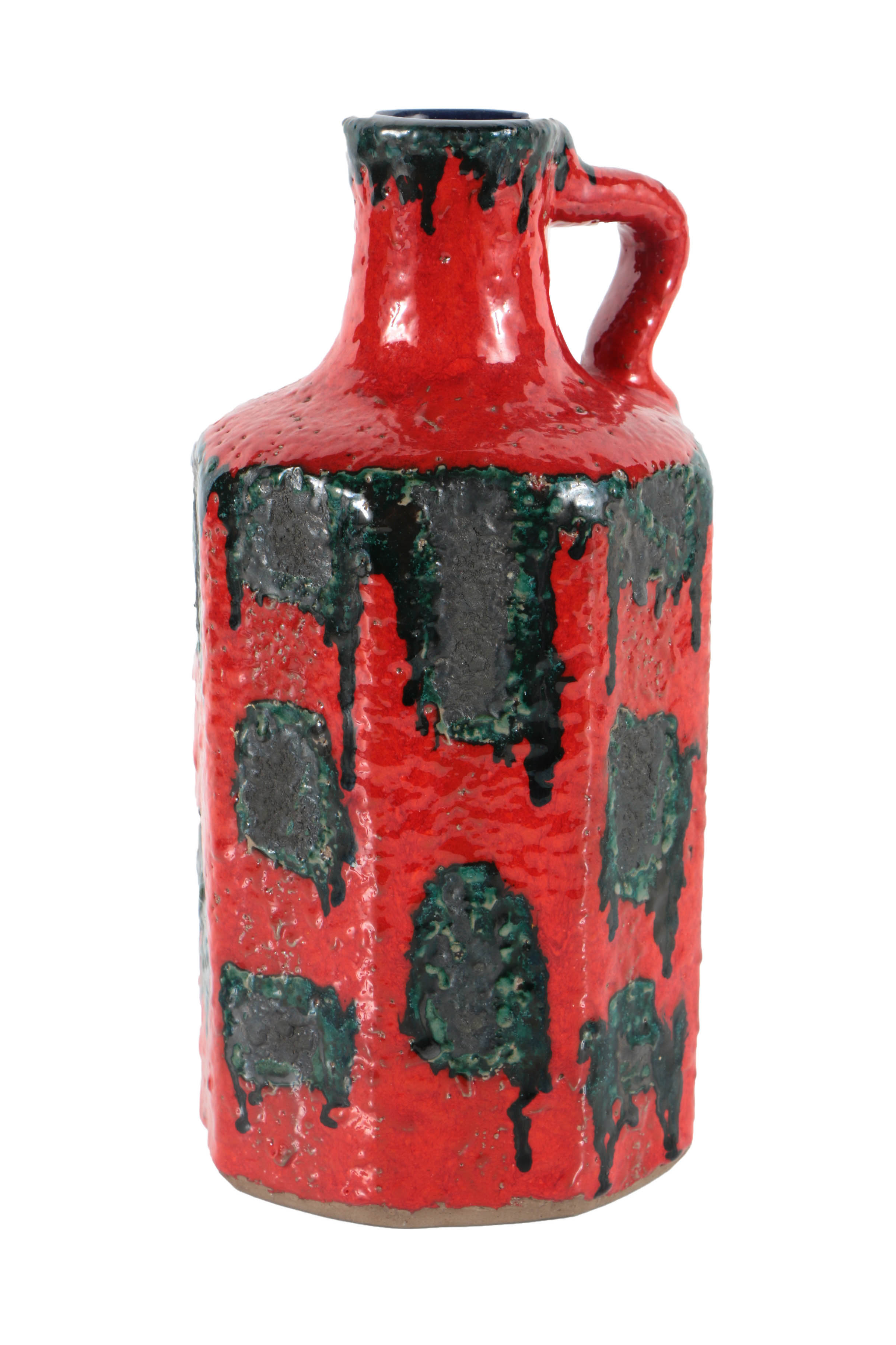 Mid-Century West German Fat Lava Jug