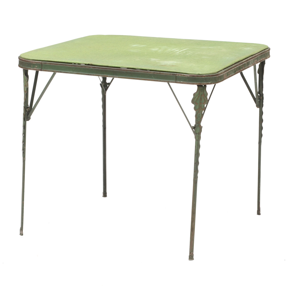 Vintage Folding Card / Game Table