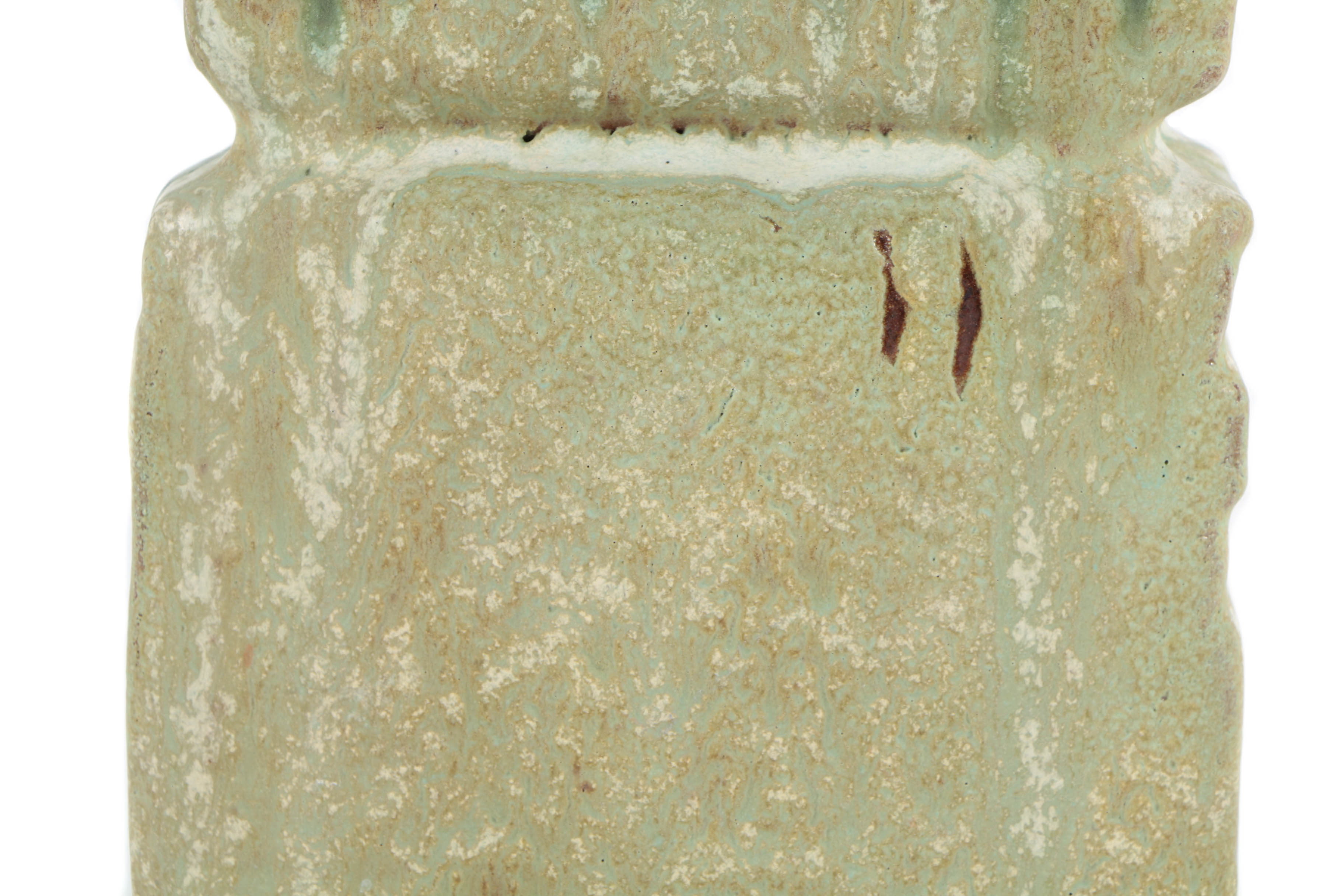 Helmut Schäffenacker Rectangular Ceramic Vase