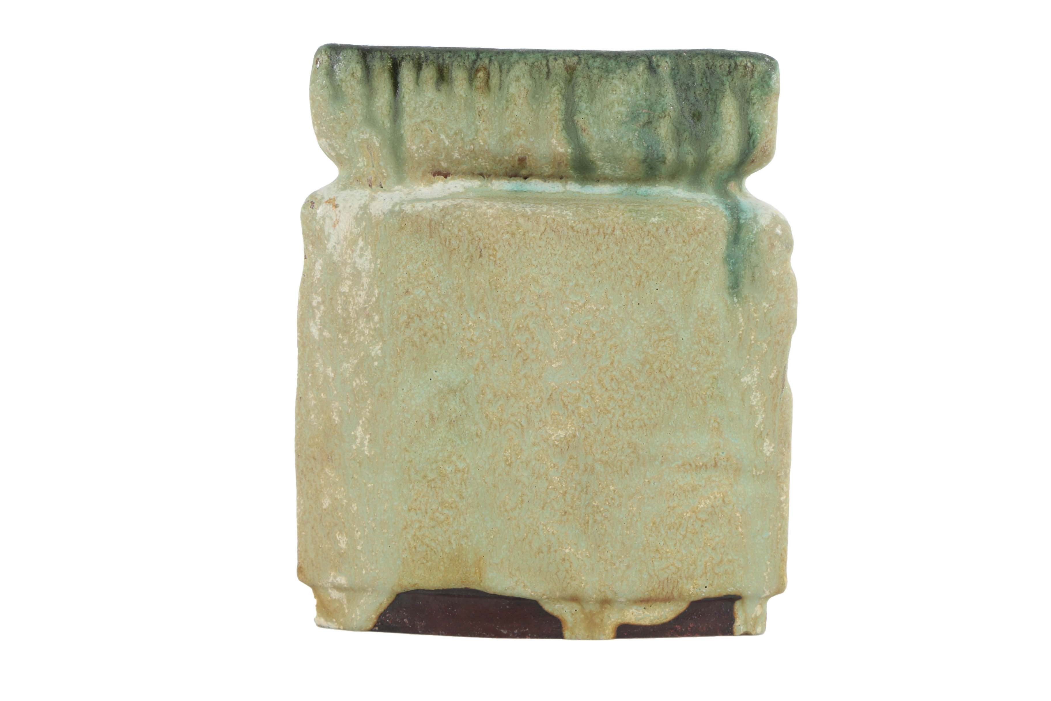 Helmut Schäffenacker Rectangular Ceramic Vase