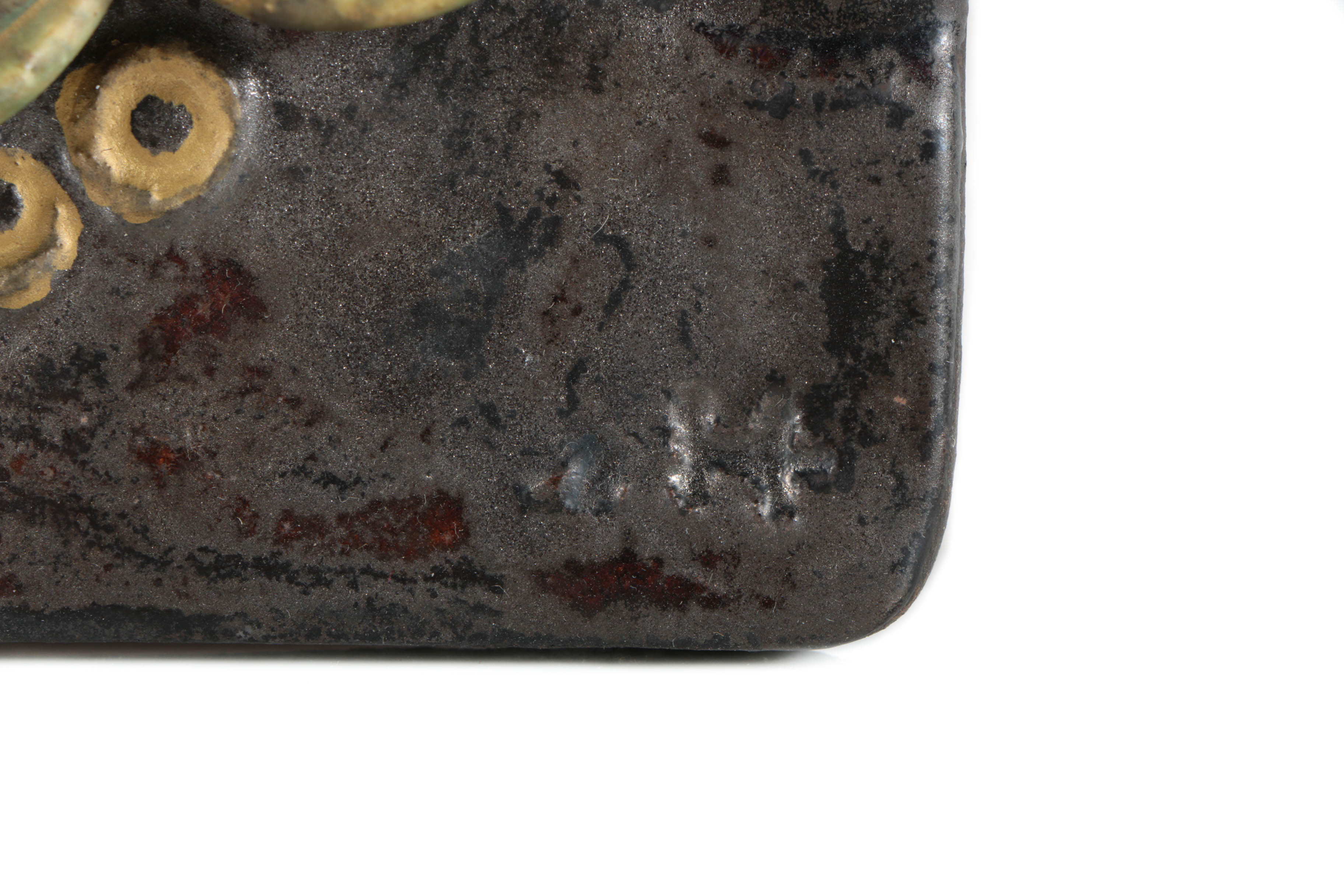 Mid Century Modern Style Ceramic Wall Plaque